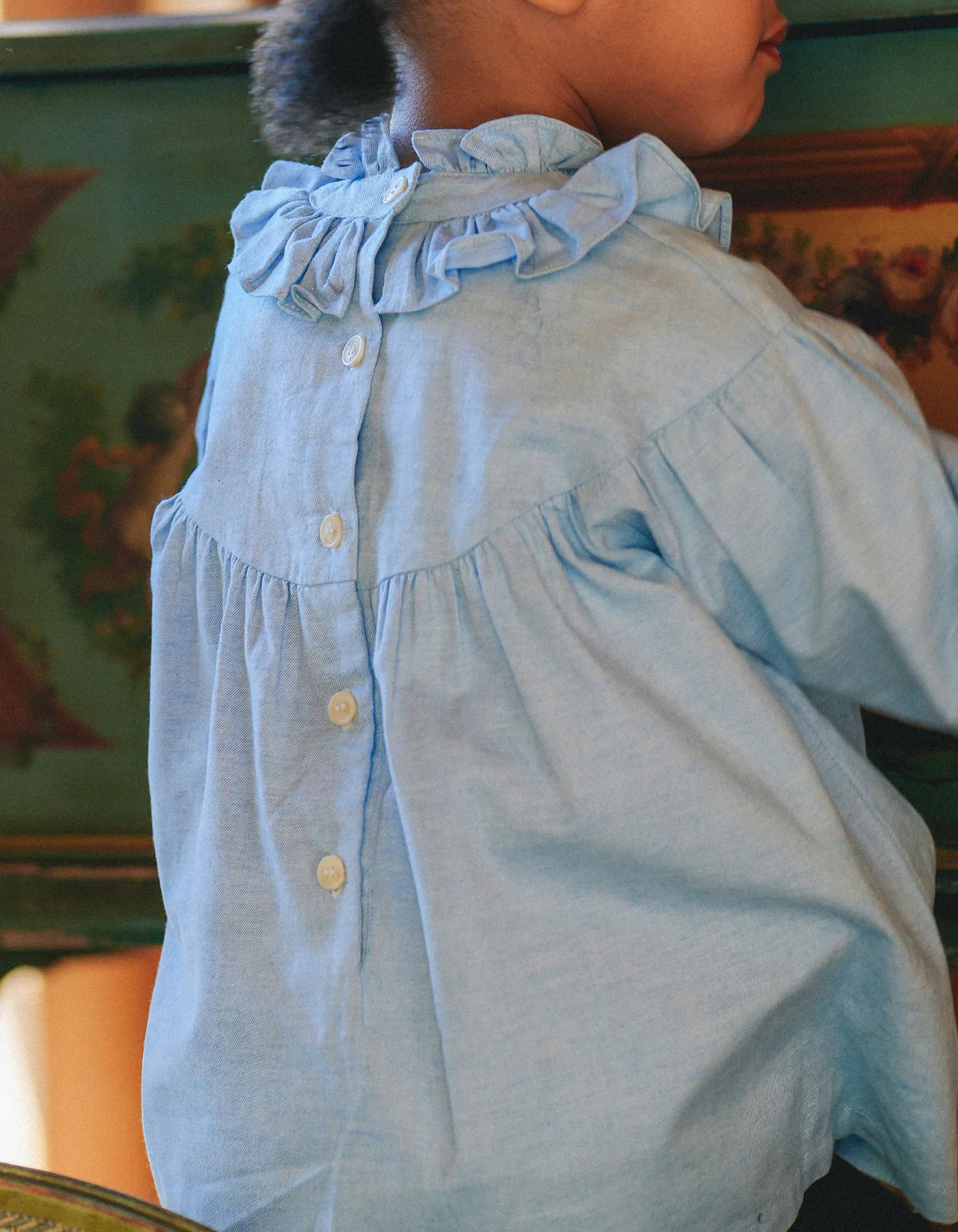Chemise Esperance | Blue Flanelle