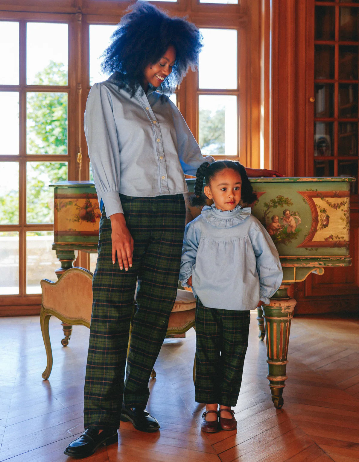 Chemise Esperance | Blue Flanelle