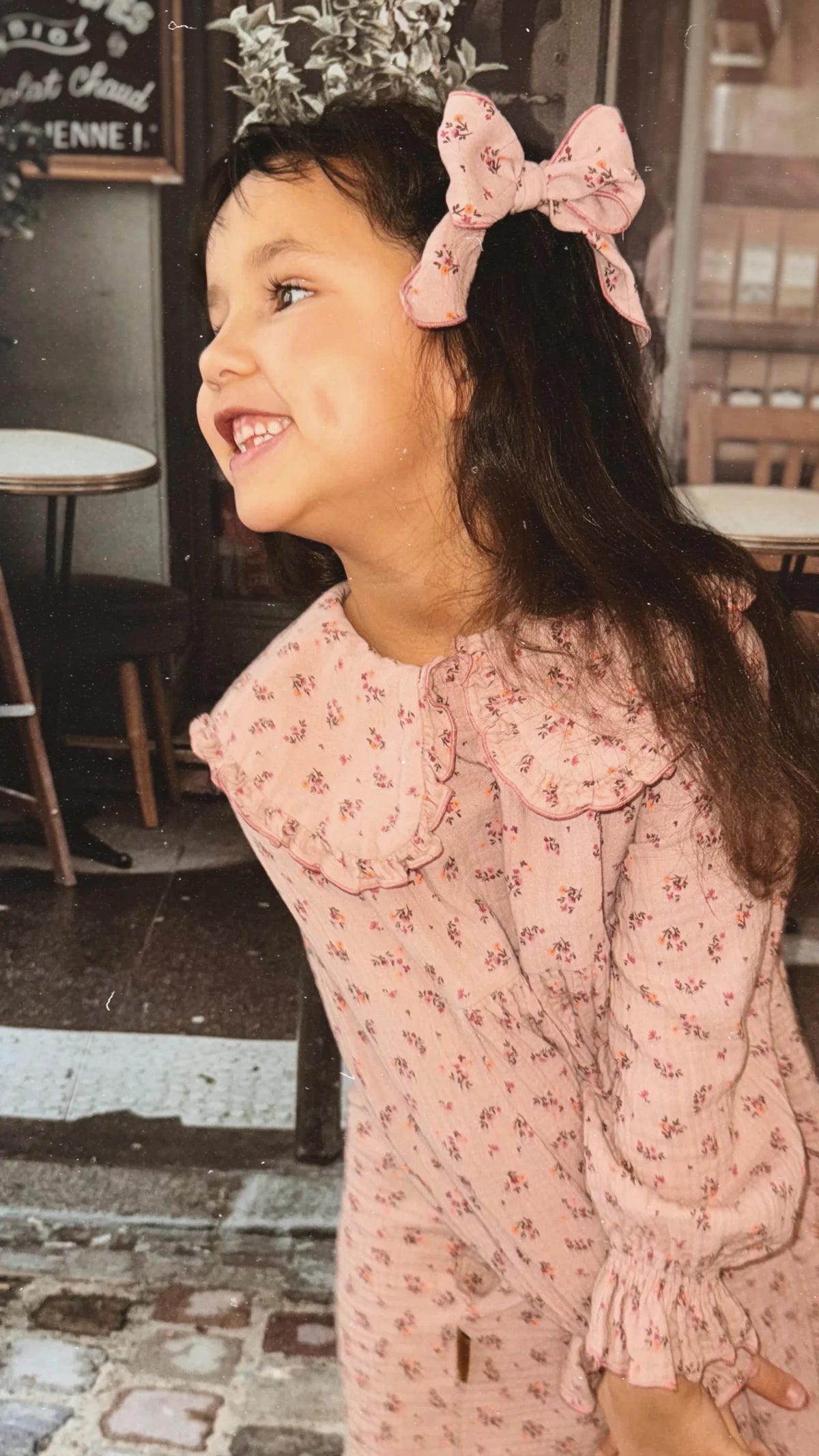 Muslin Dress | Pink Floral