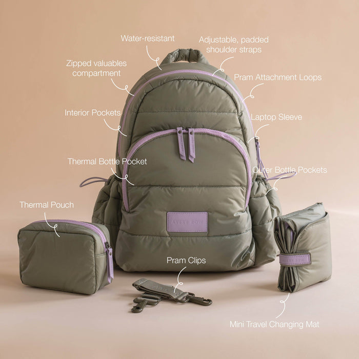 Baby Changing Backpack | Olive