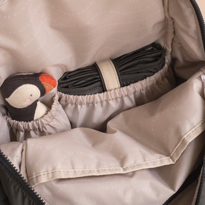 Baby Changing Backpack | Soft Black