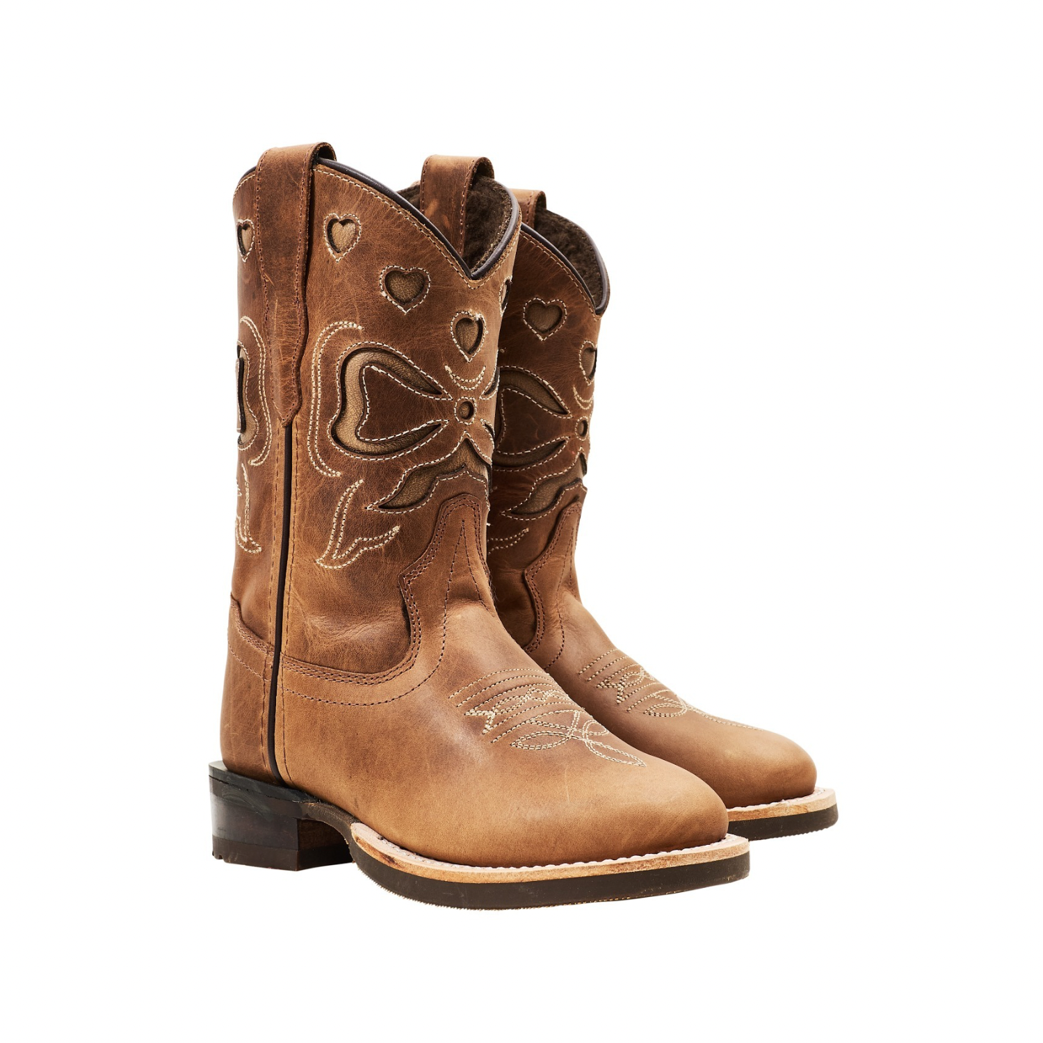 Ranger Boots | Cognac Bow