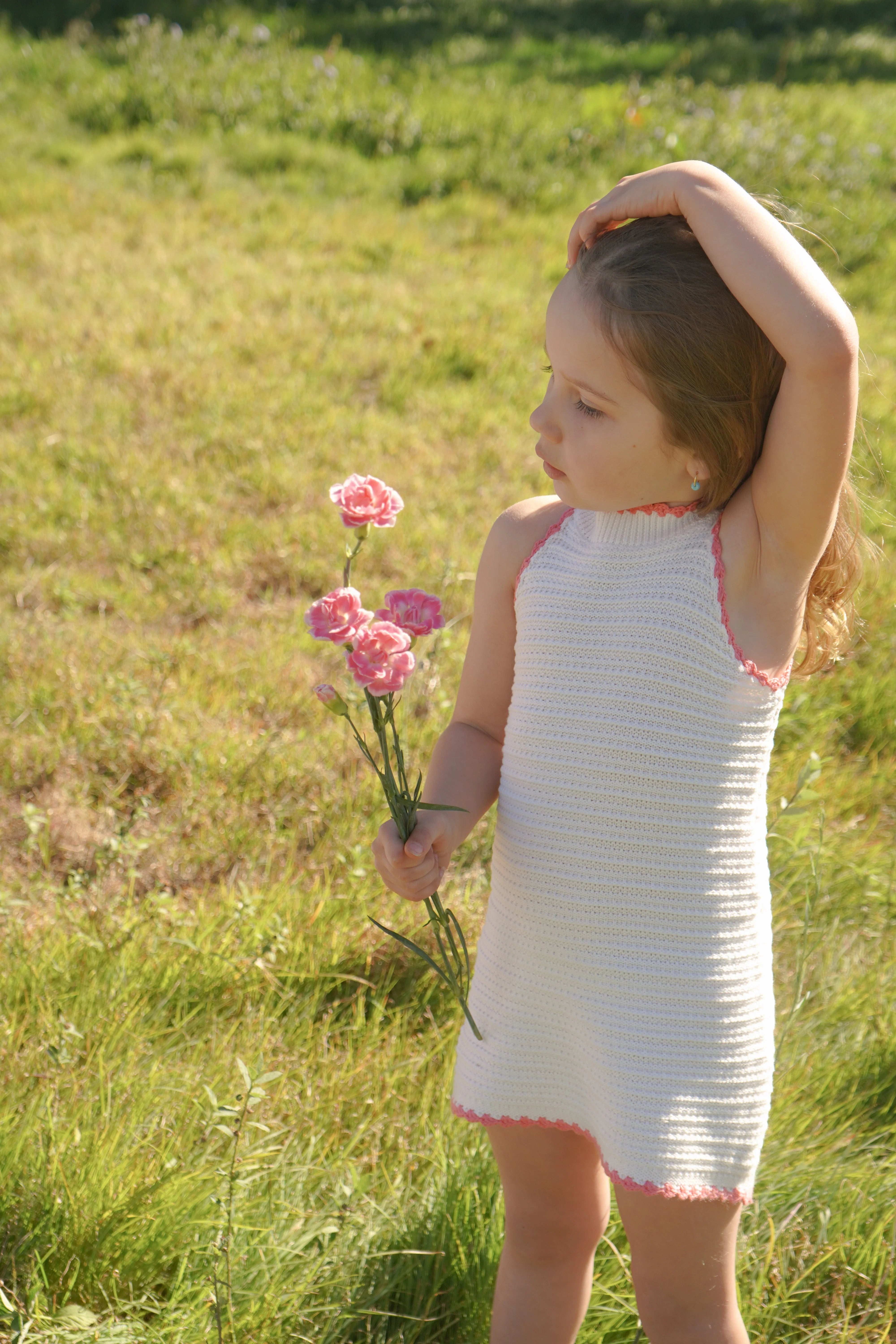 The Kate Knit Dress | White