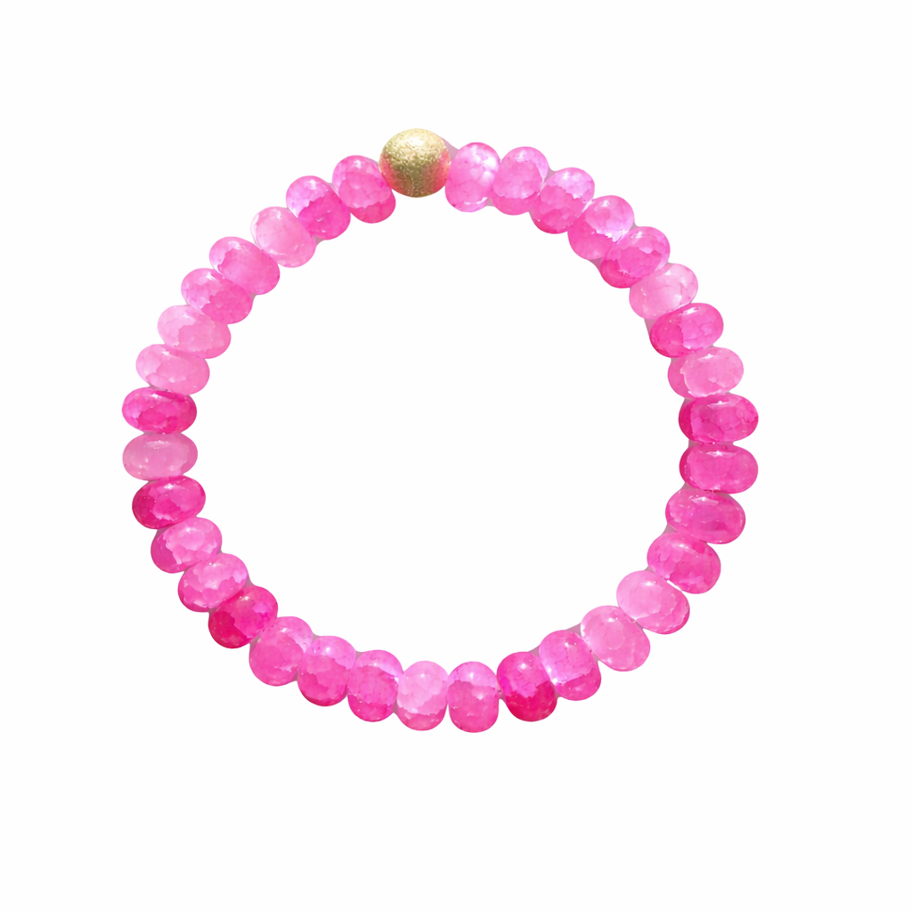 Semi Precious Bracelet | Bubblegum