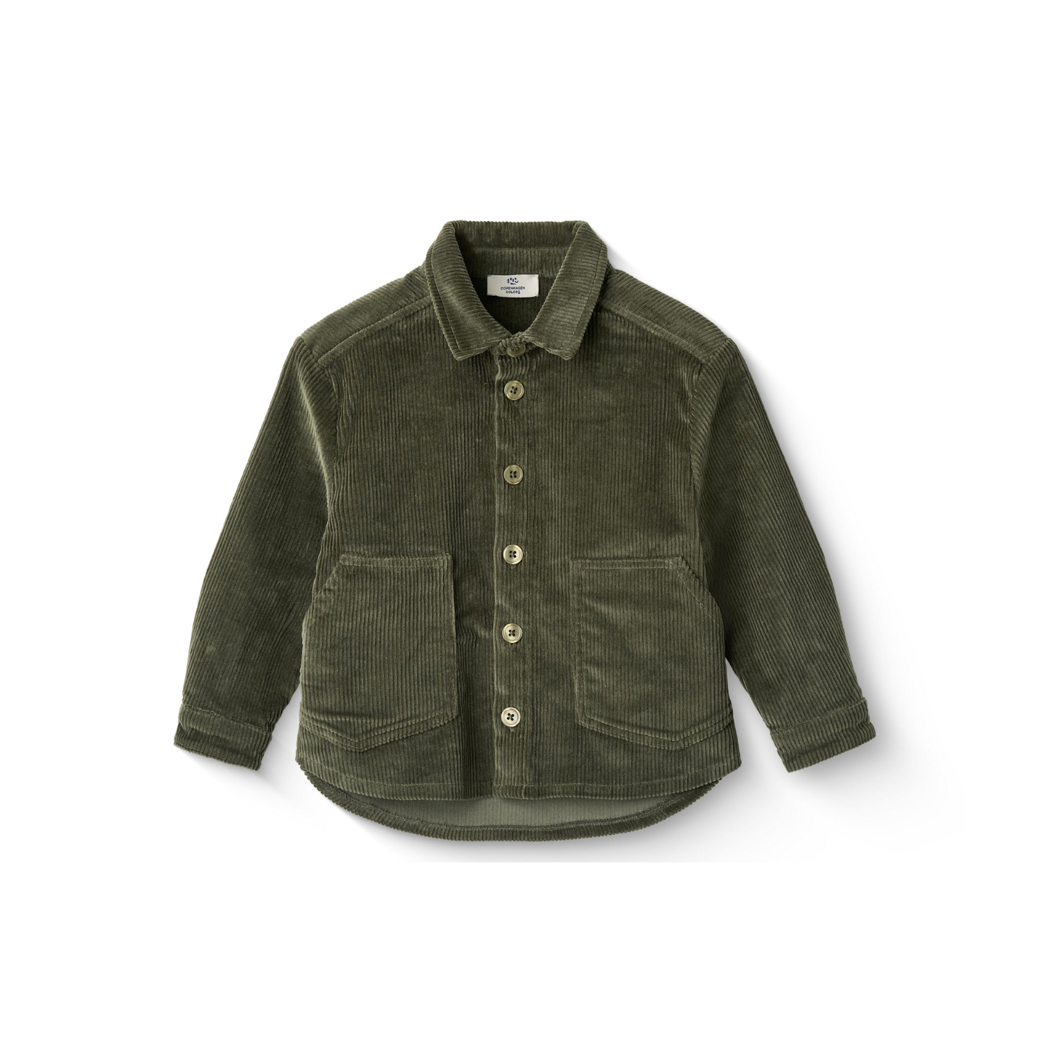 Corduroy Overshirt | Dark Green