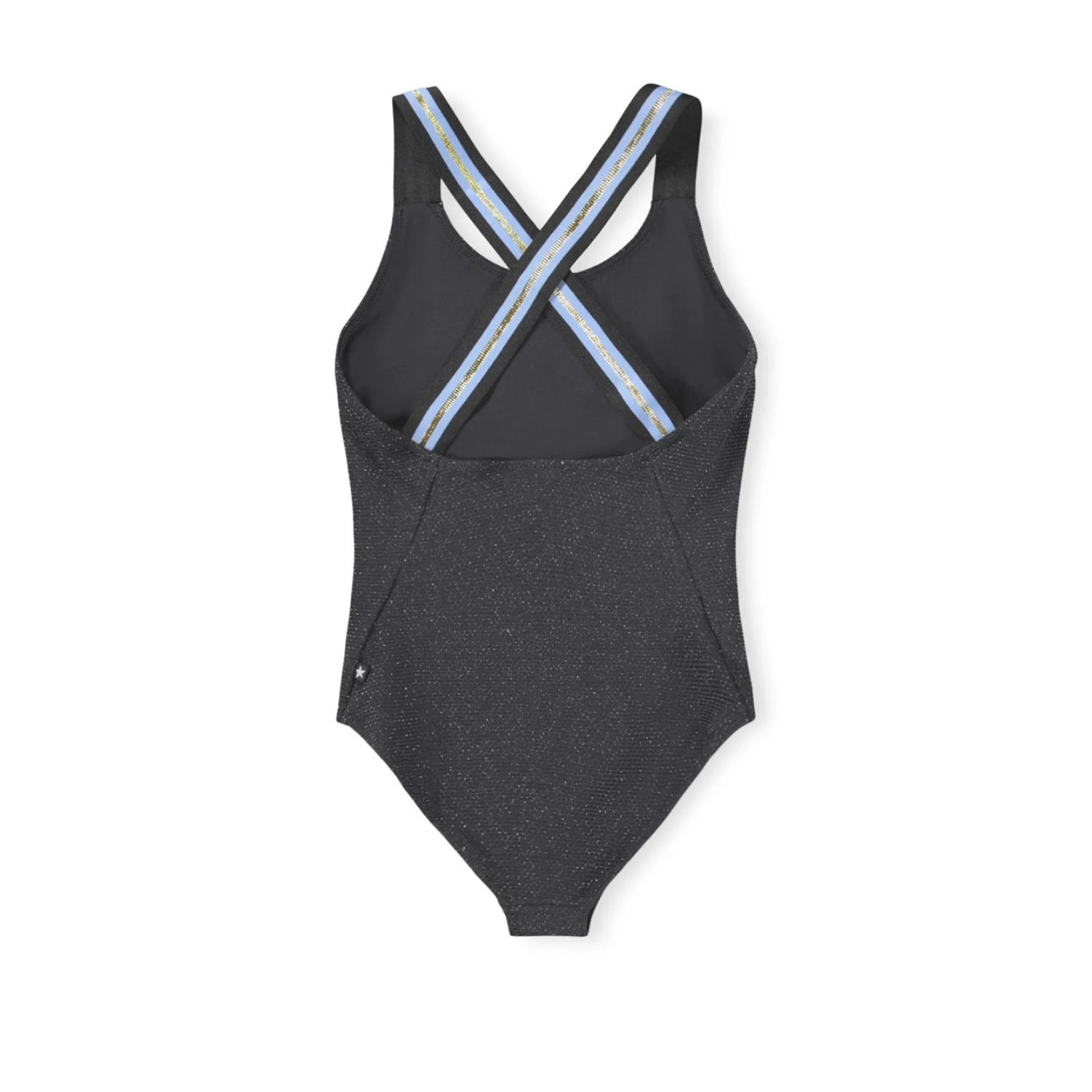 Neve Swimsuit | Black Glitter