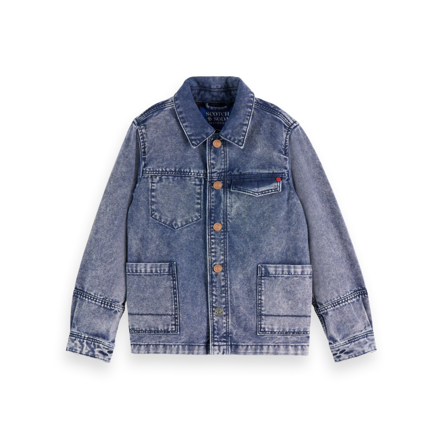 Canvas Workwear Jacket | Navy