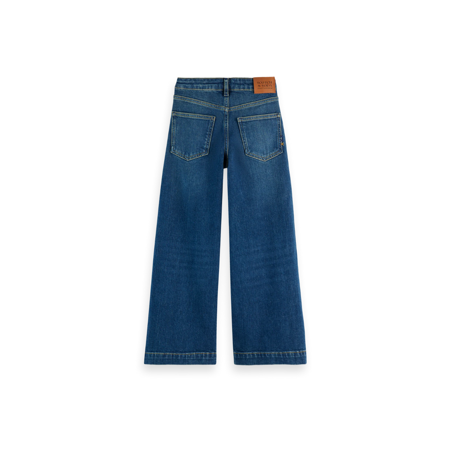 The Wave Wide Leg Jeans | Classic Blue