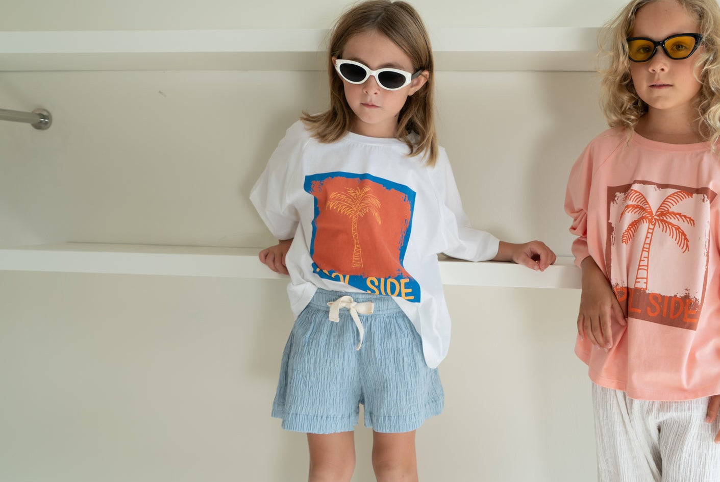 Ziggy Top with Levi Short Set | Blue