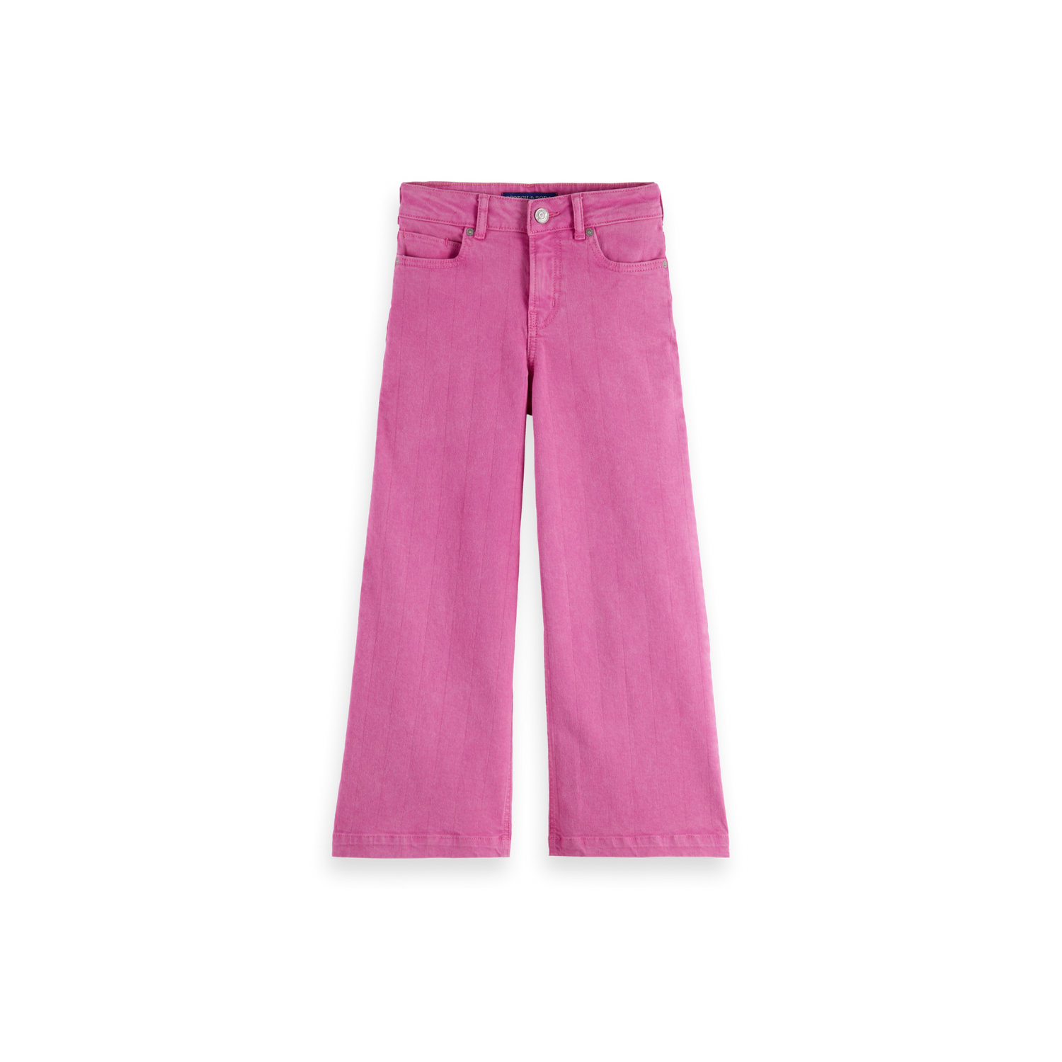 The Wave Wide Leg Jeans | Fuchsia Red