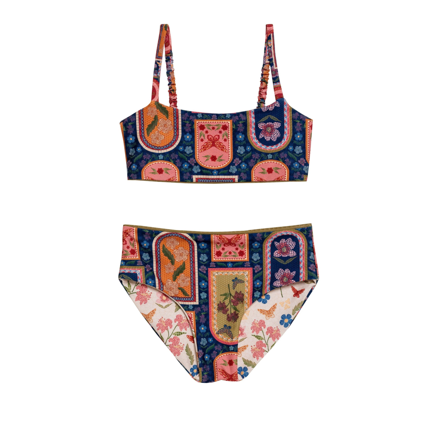 Sky Reversible Bikini | Fiore