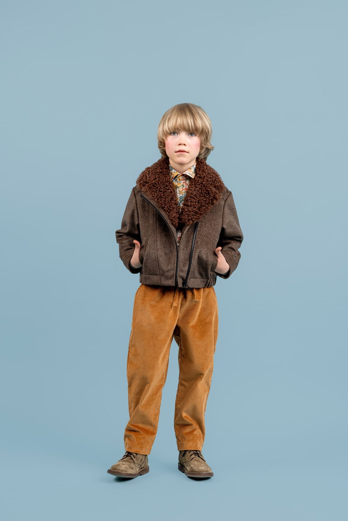 Carter Wool Jacket | Brown
