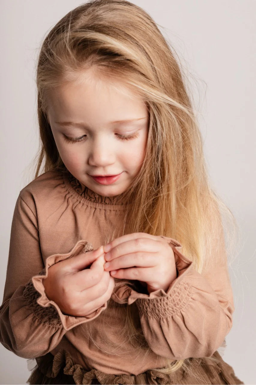 Ela Top | Peach Almond