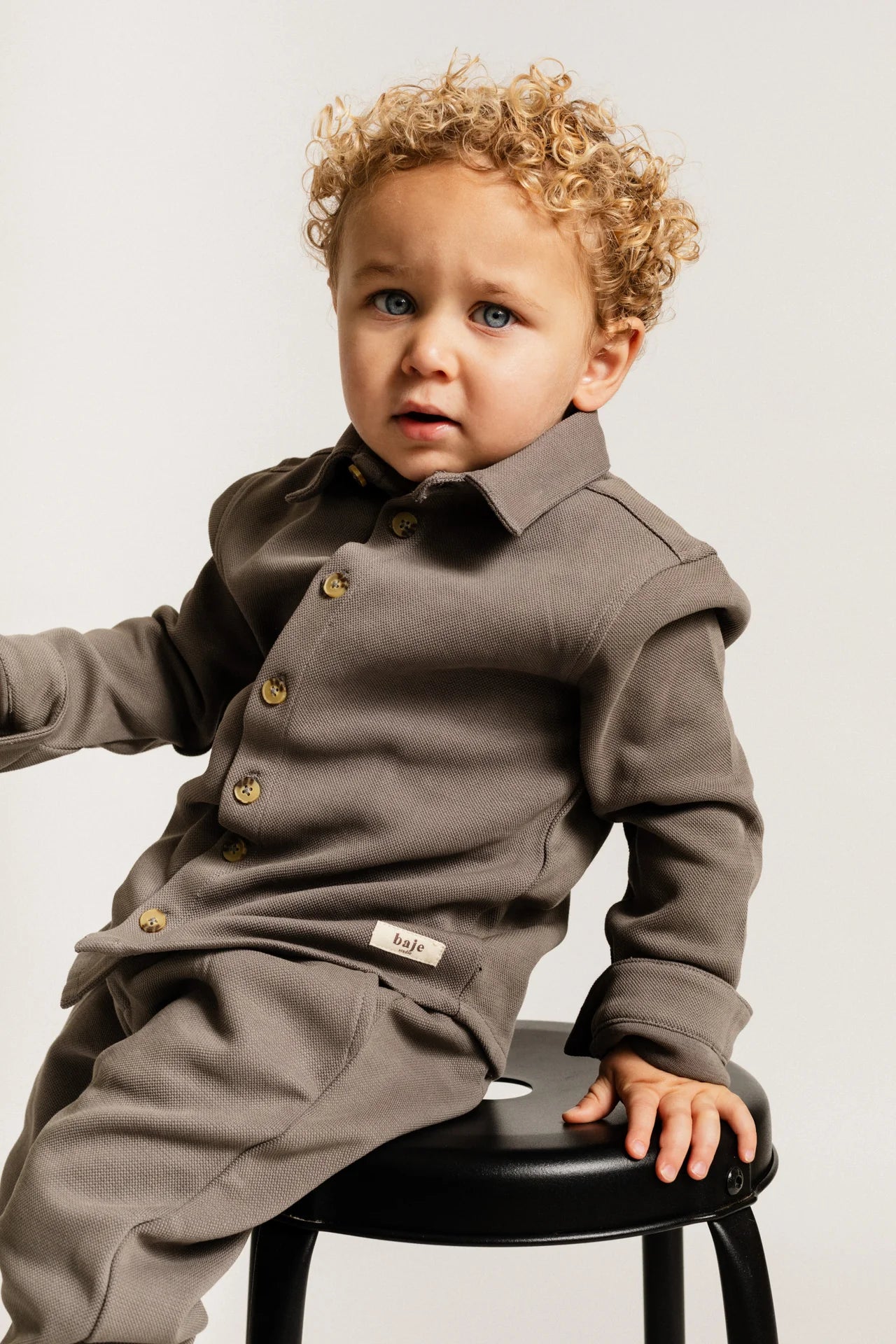 Wisley Shirt | Grey Steel Dark