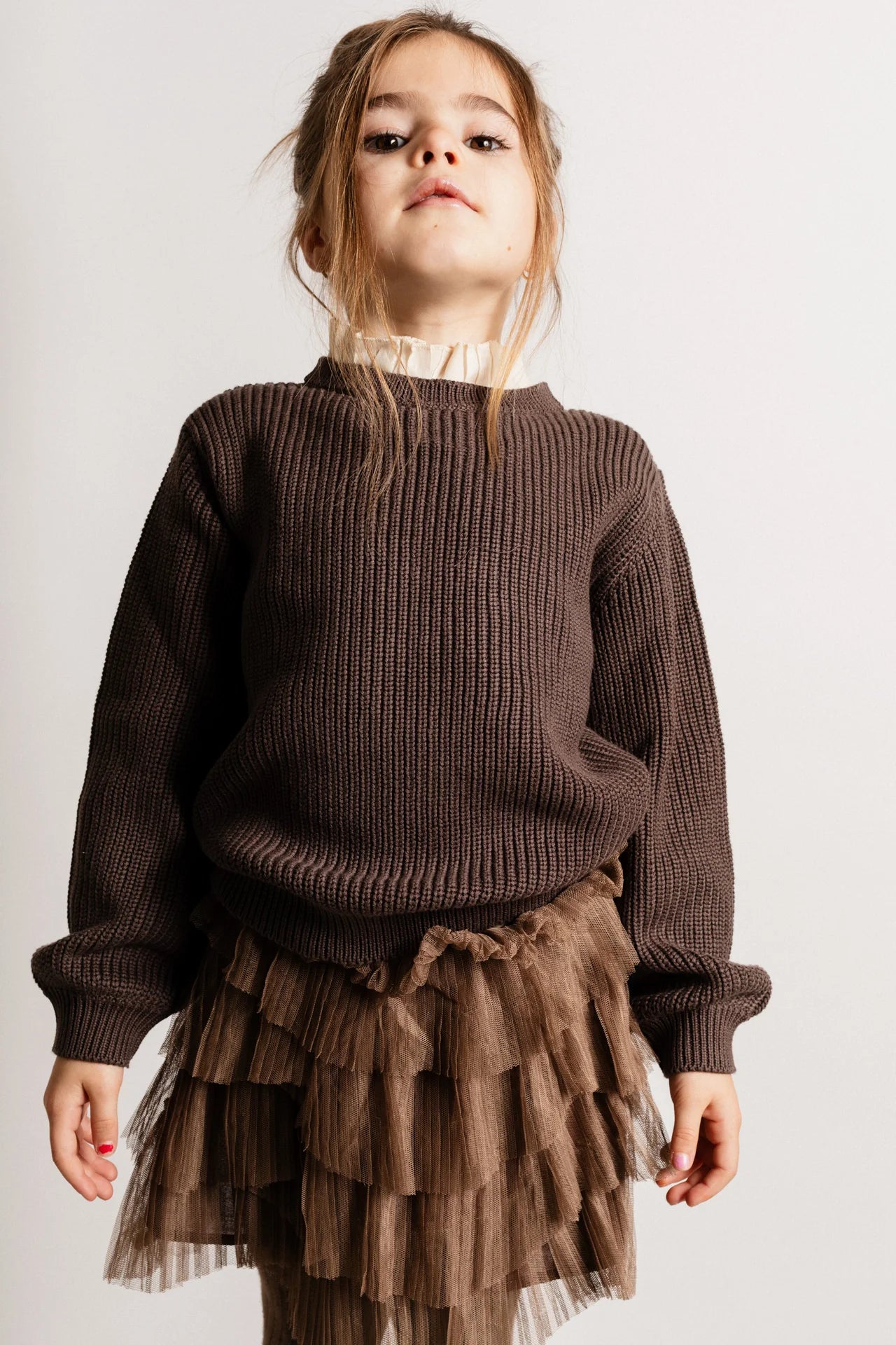Soho Sweater | Brown Choco