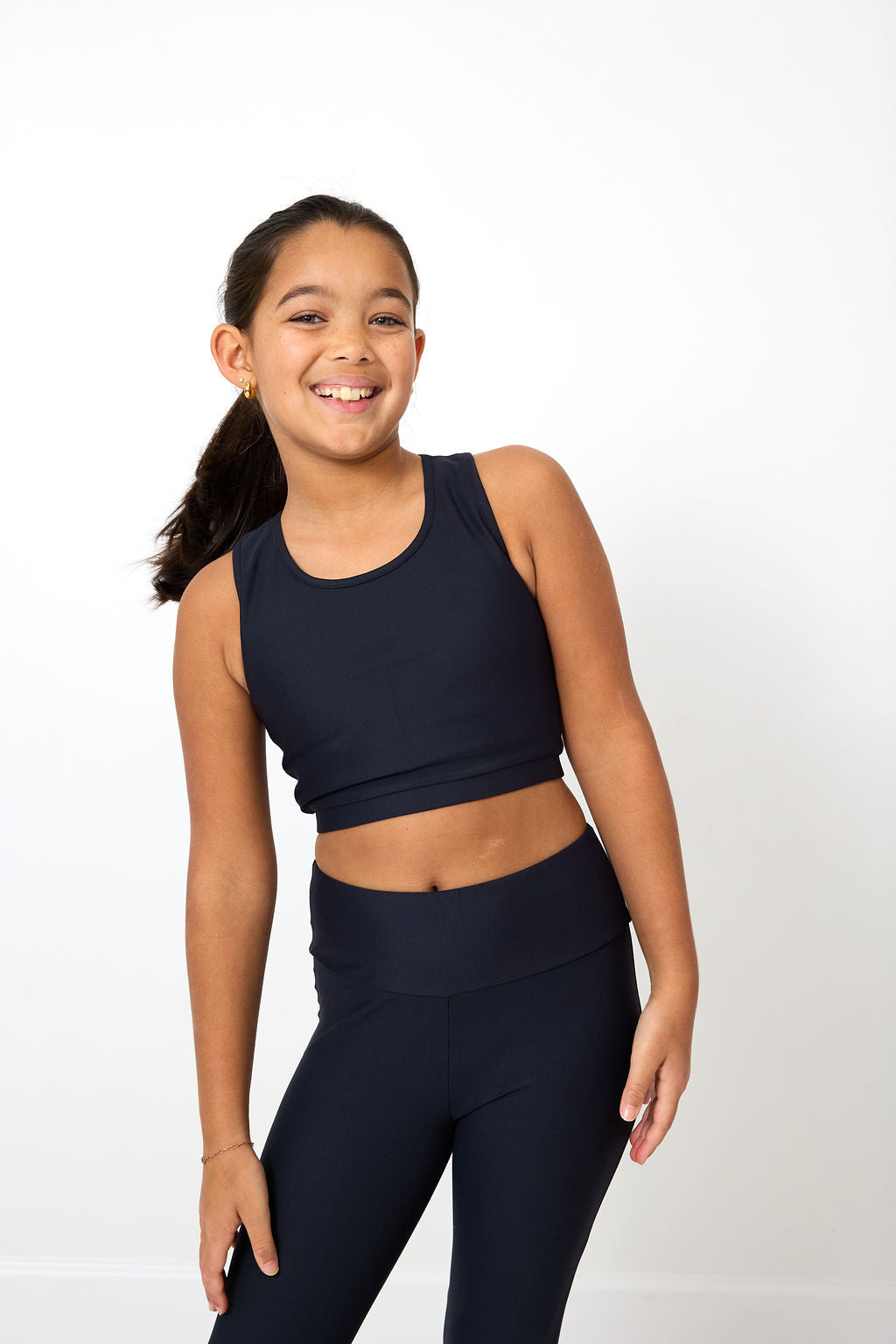Foreverflex Crop Top | Black