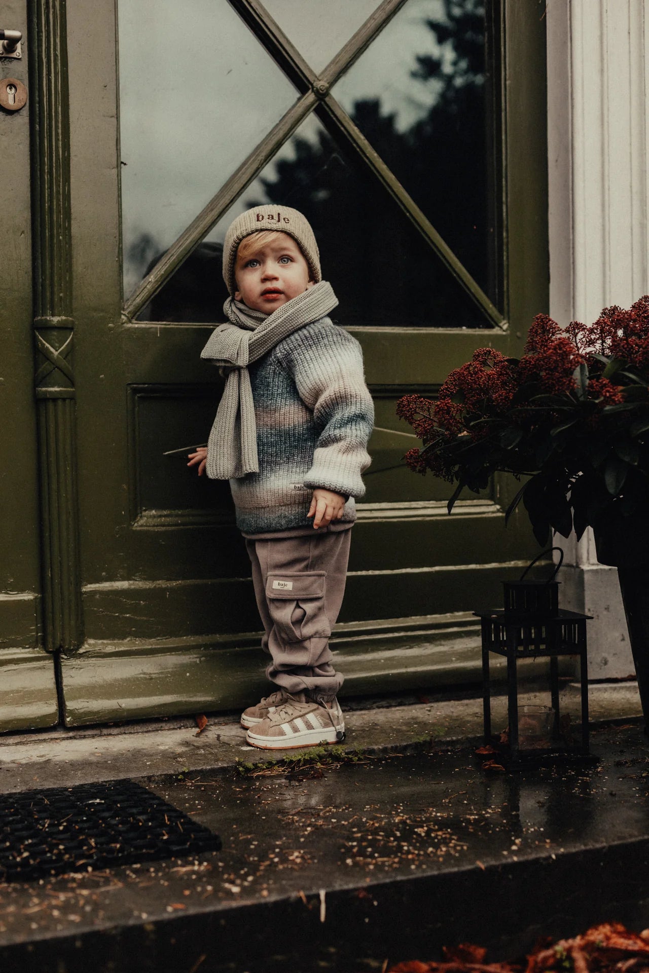 Bern Sweater | Grey Melange Multicolor