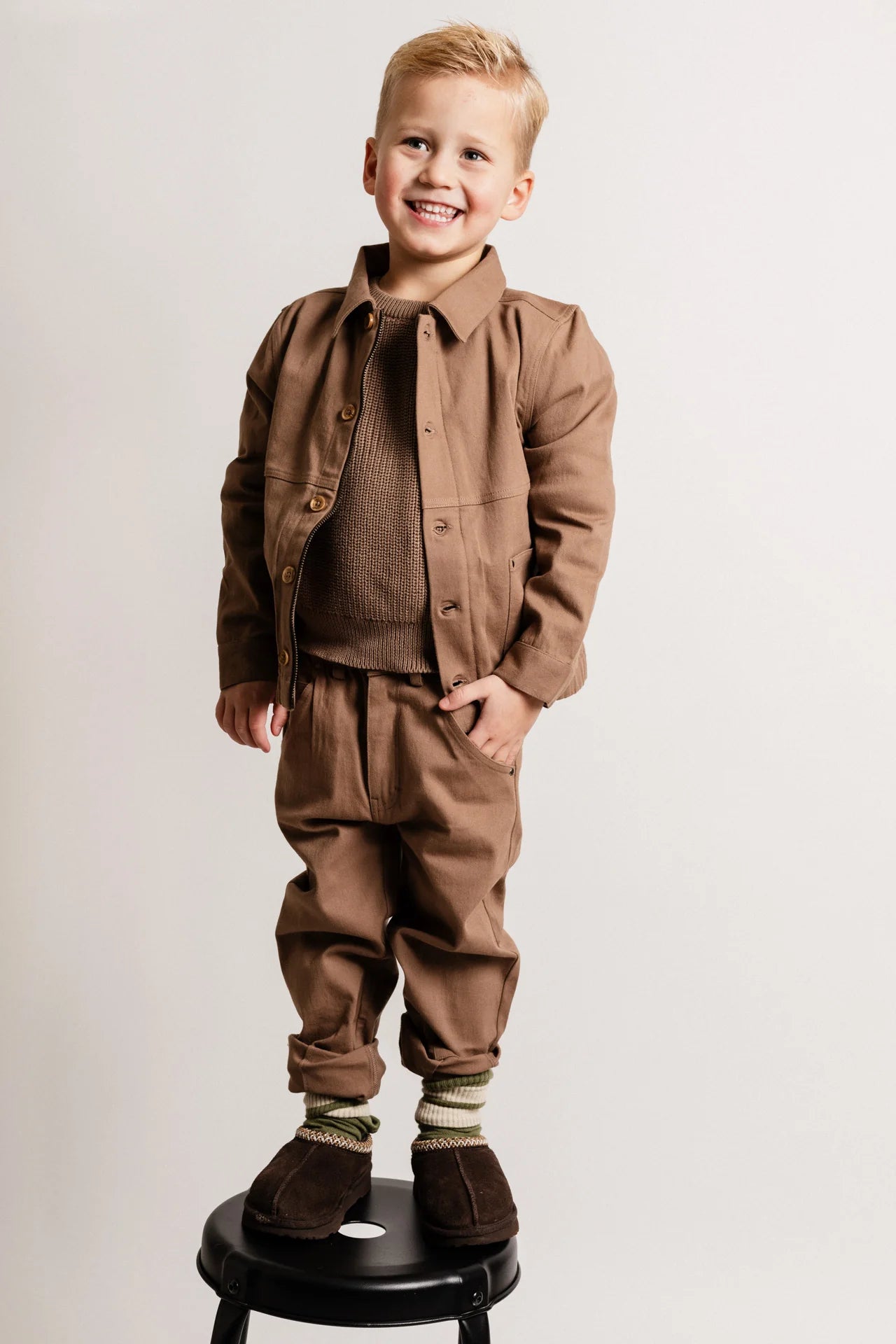 Aubin Jacket | Brown Cacao