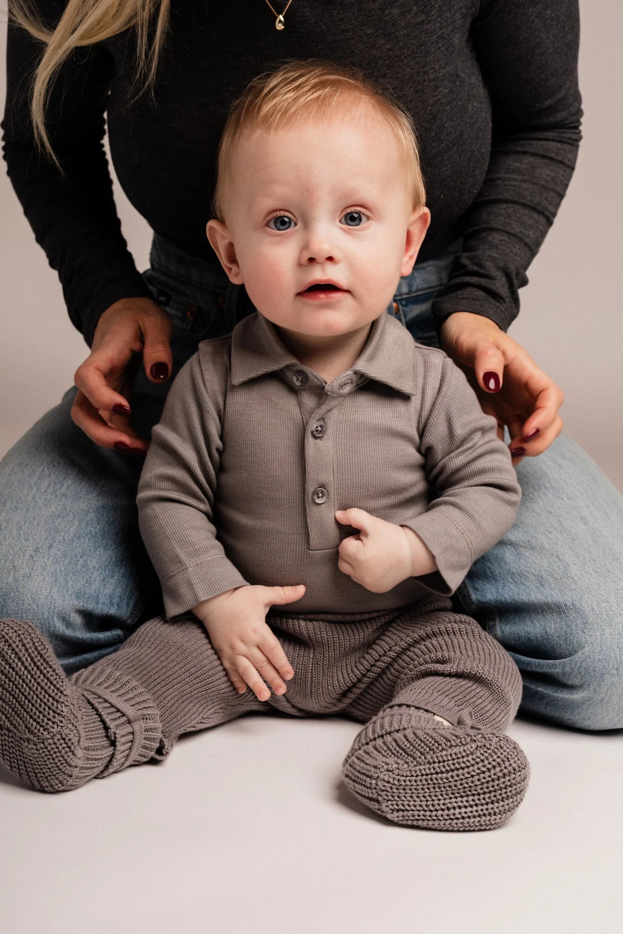 Davos romper | Grey Steel