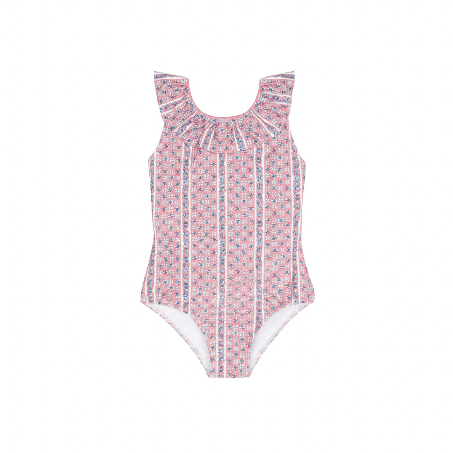Ruffle Collar One Piece | Rosa Vine