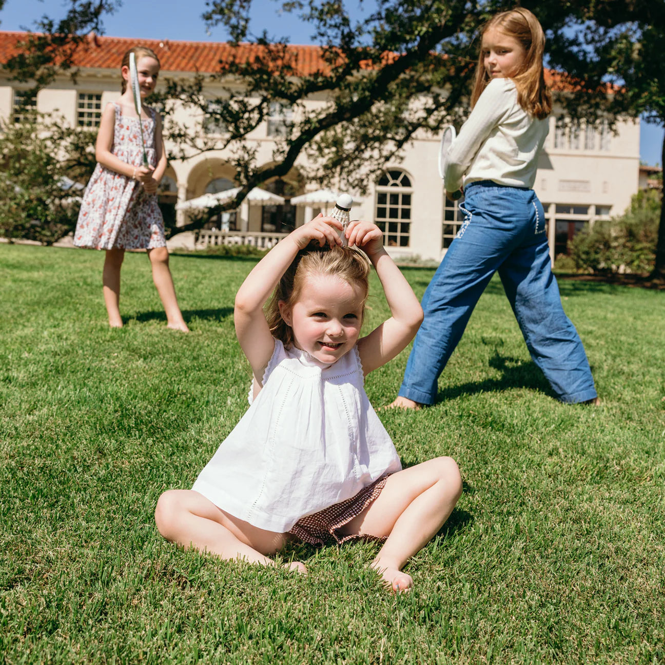 Gingham Ruffle Shorts | Cocoa