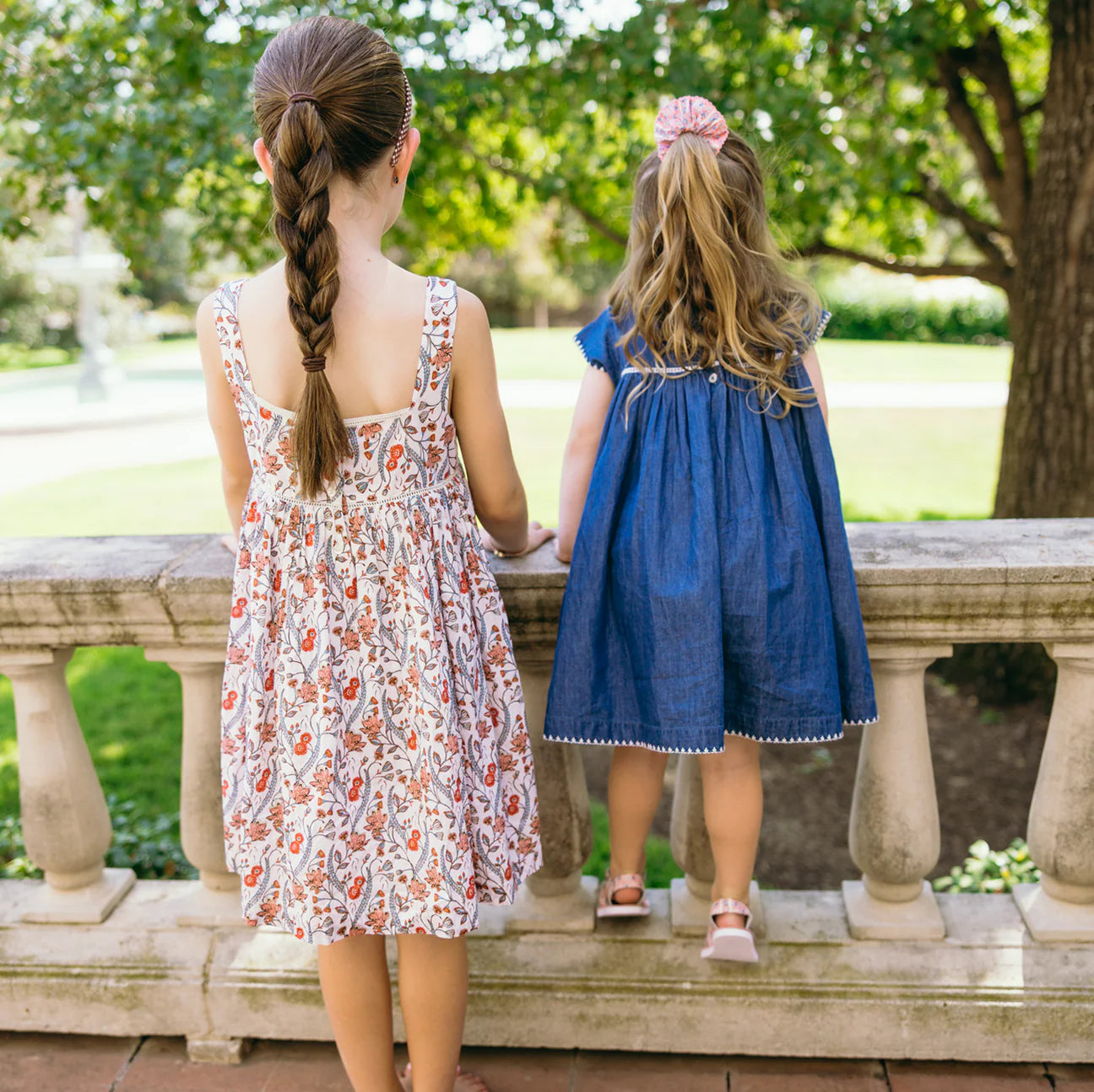 Cap Sleeve Dress | Chambray