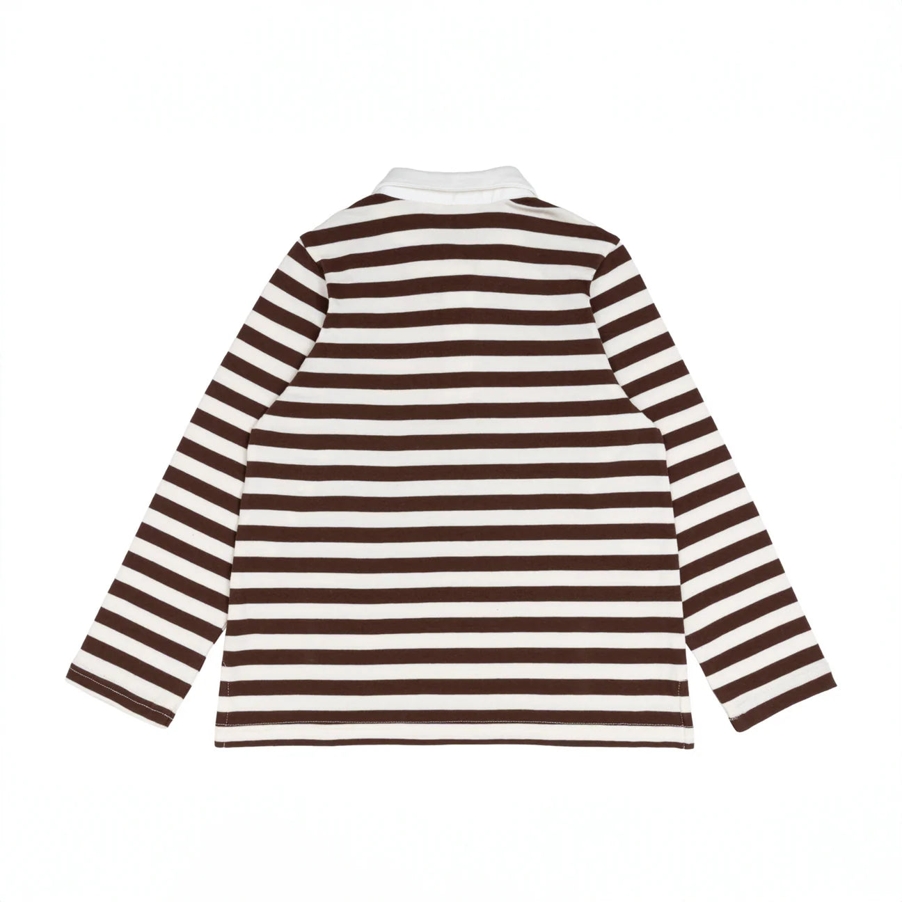 Rugby Shirt | Cocoa Stripe