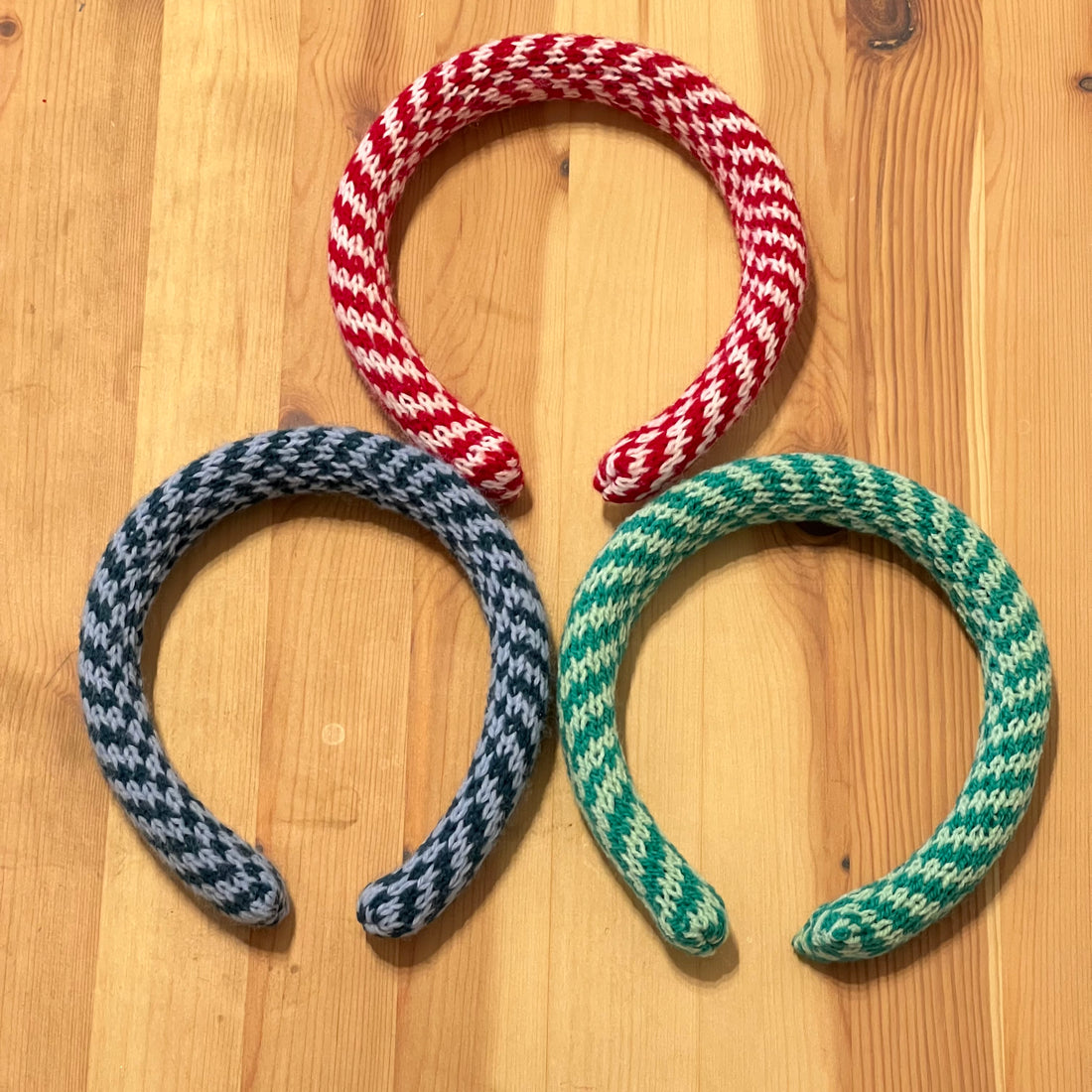 Knit Headband- Zigzag