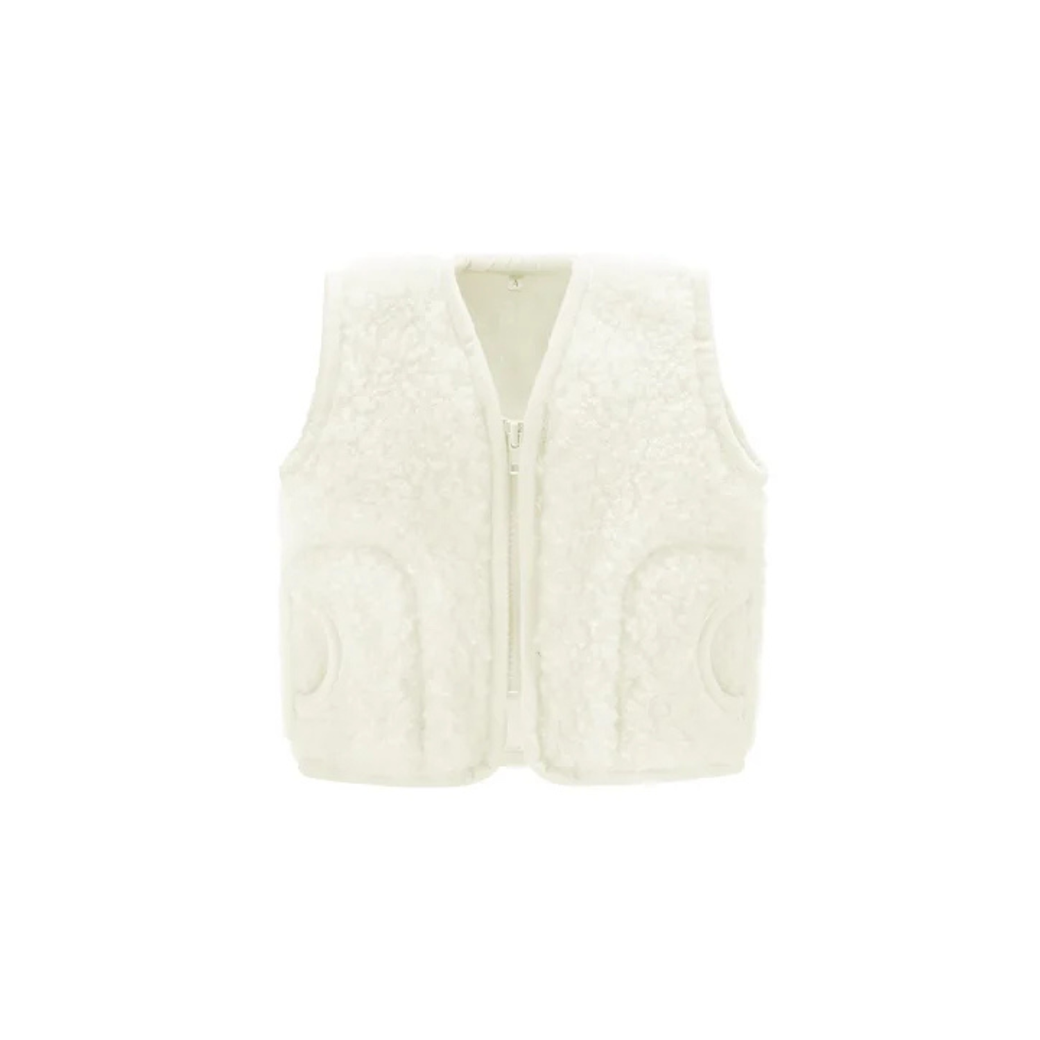 Wool Vest | Natural White