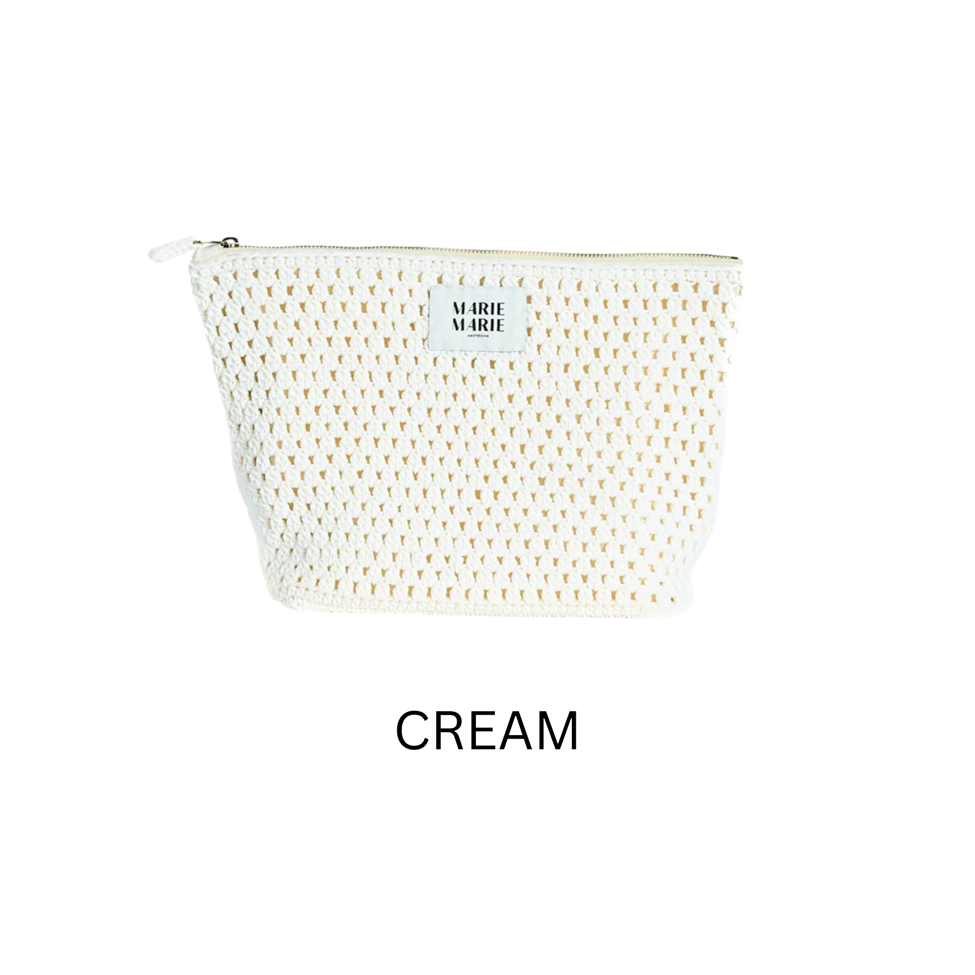 Solid Crochet Large Pouch