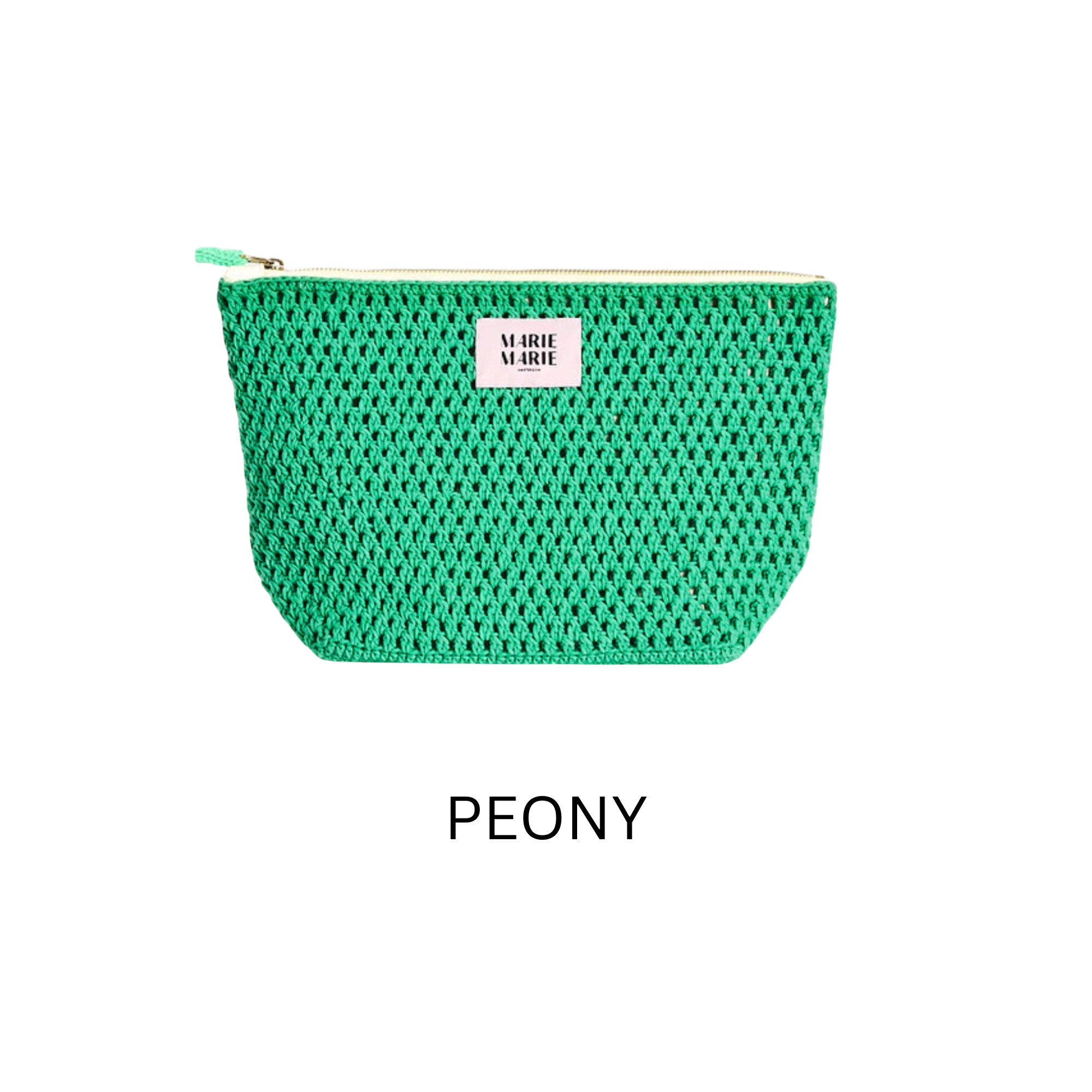 Solid Crochet Large Pouch