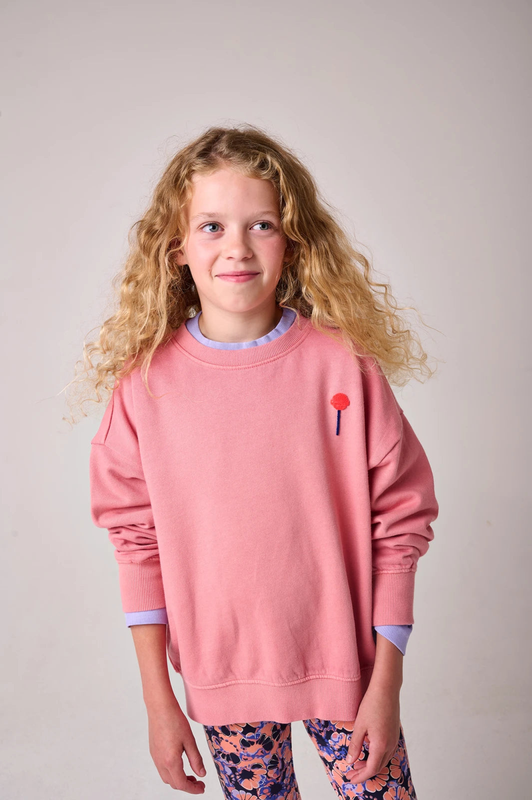 Ti Amo Sweatshirt | Old Rose