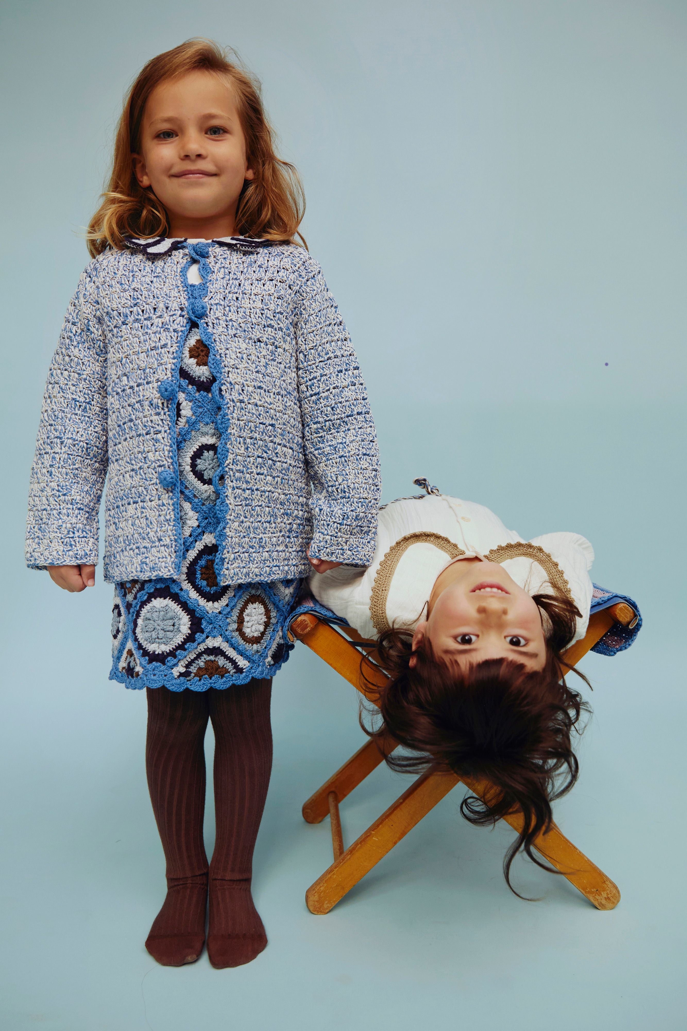 Harlow Cardigan | Sky