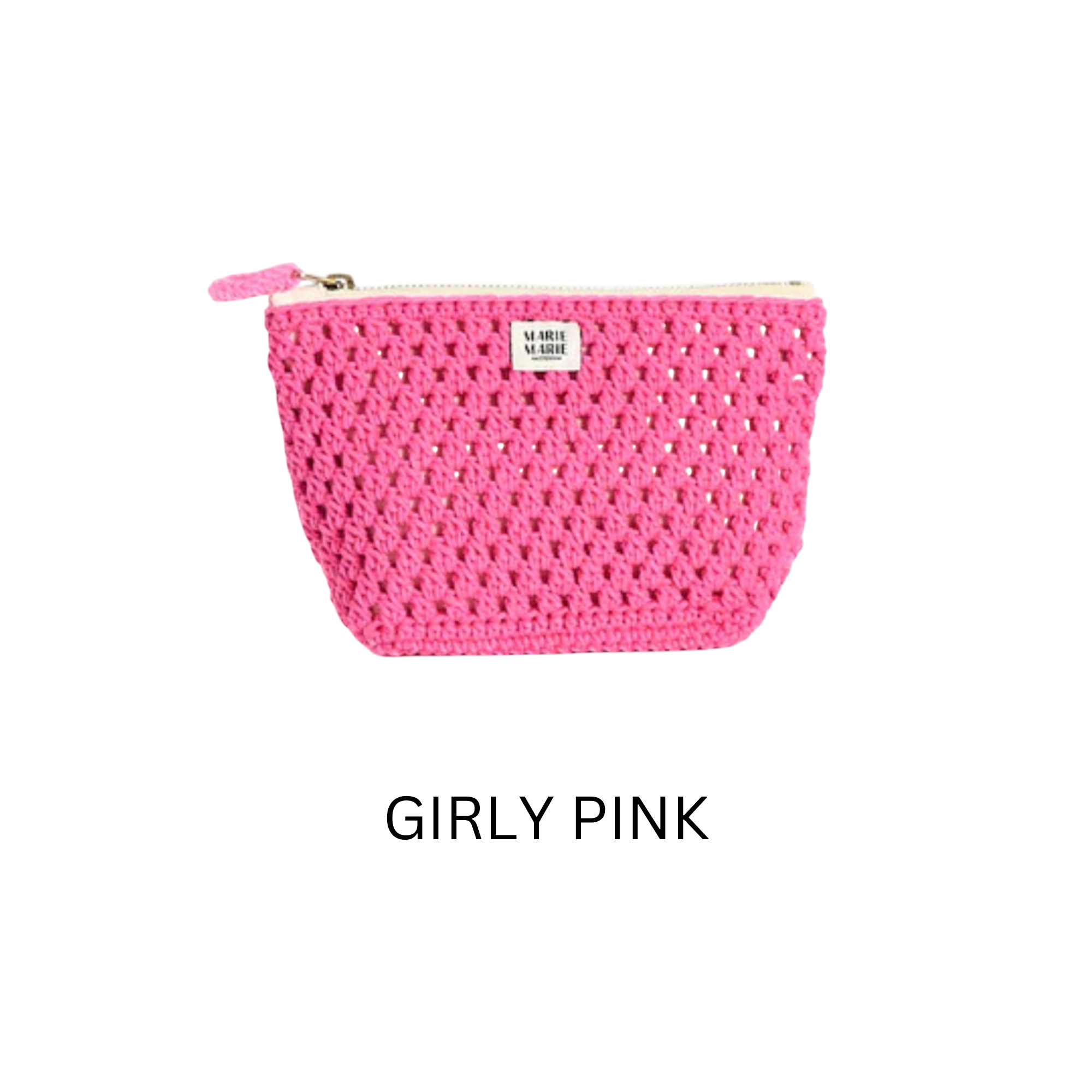 Solid Crochet Small Pouch