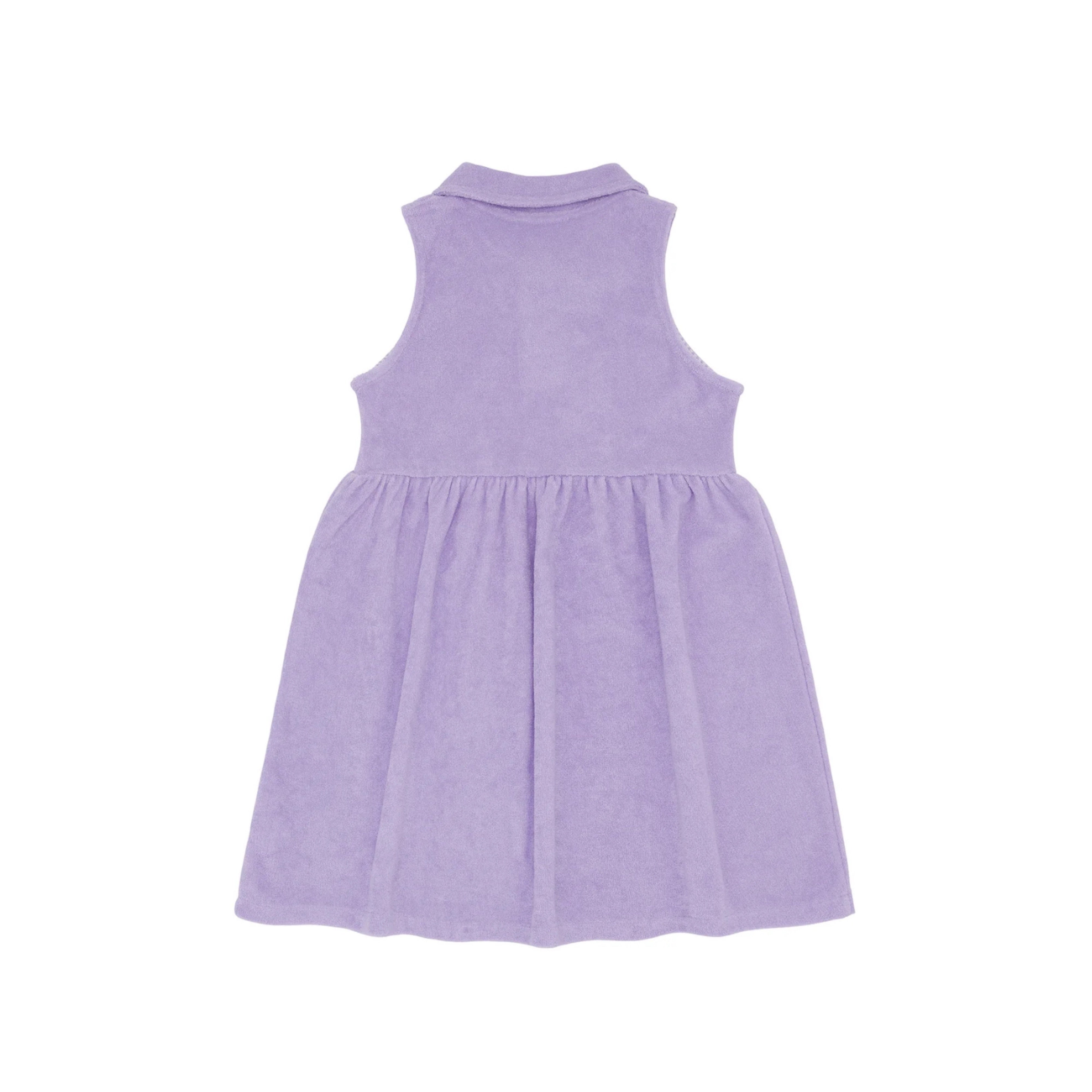 French Terry Tennis Dress | Lavender Breeze