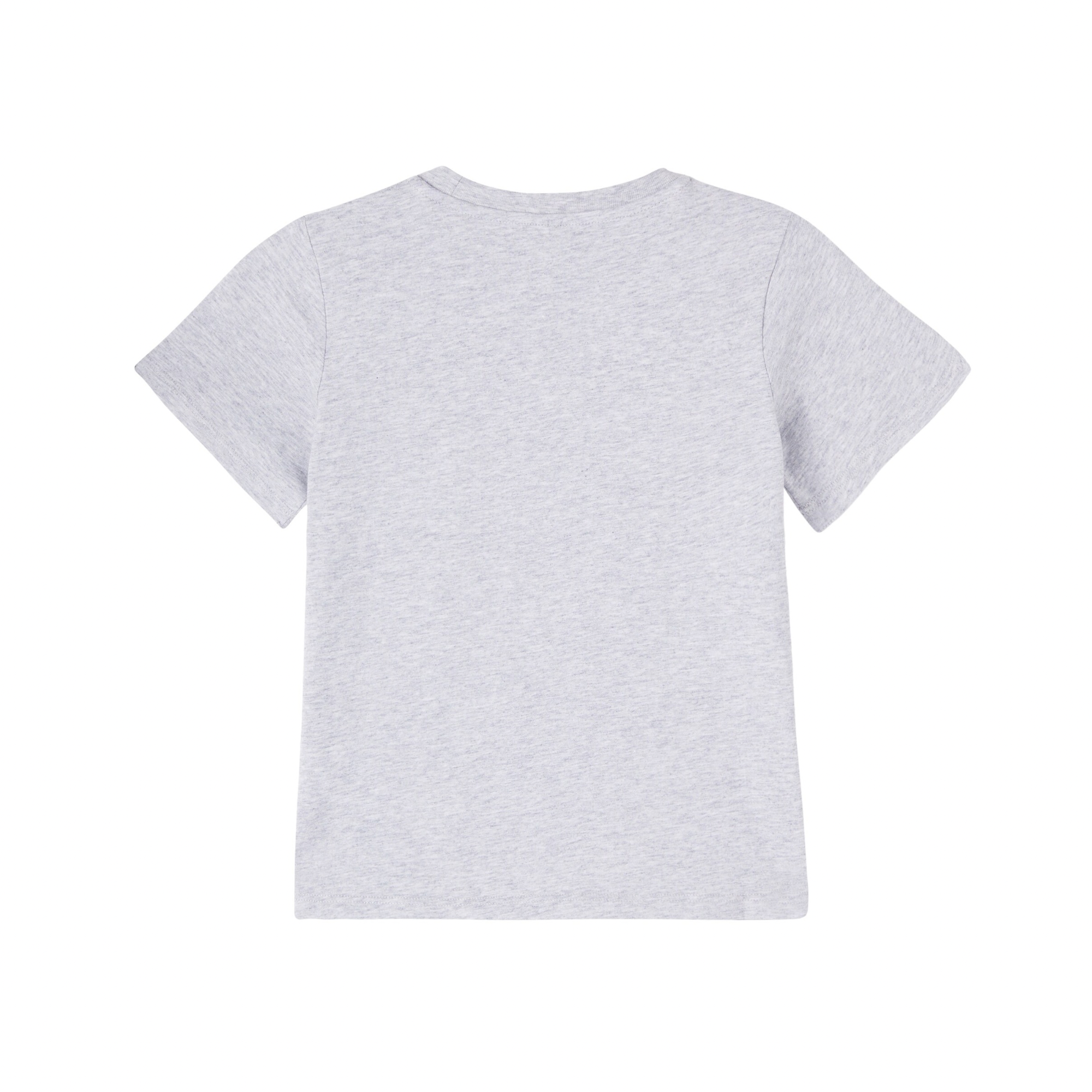 Cotton Spider T-Shirt with Interactive Zip Pocket | Grey Melange