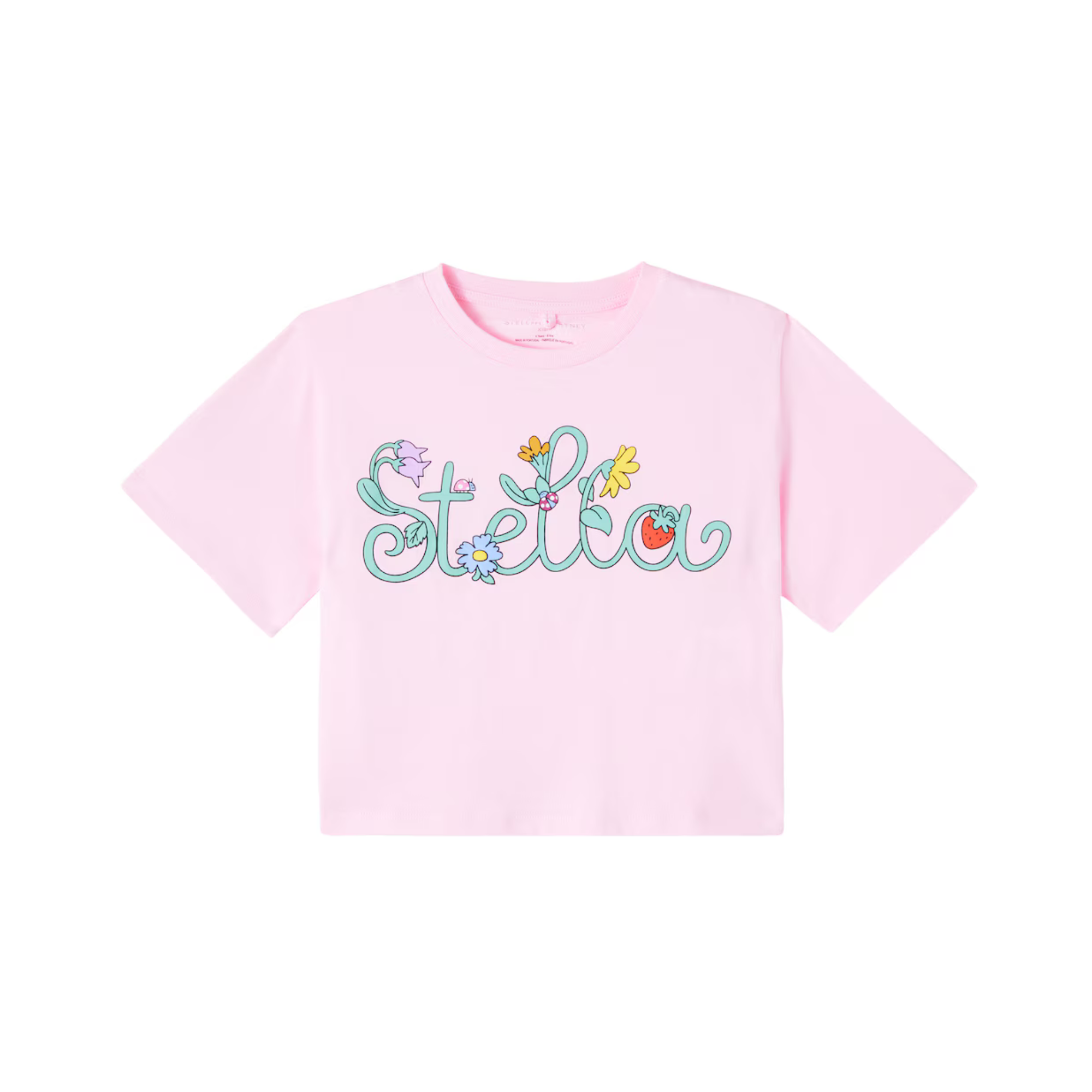 Logo Cotton Jersey T-Shirt | Rose