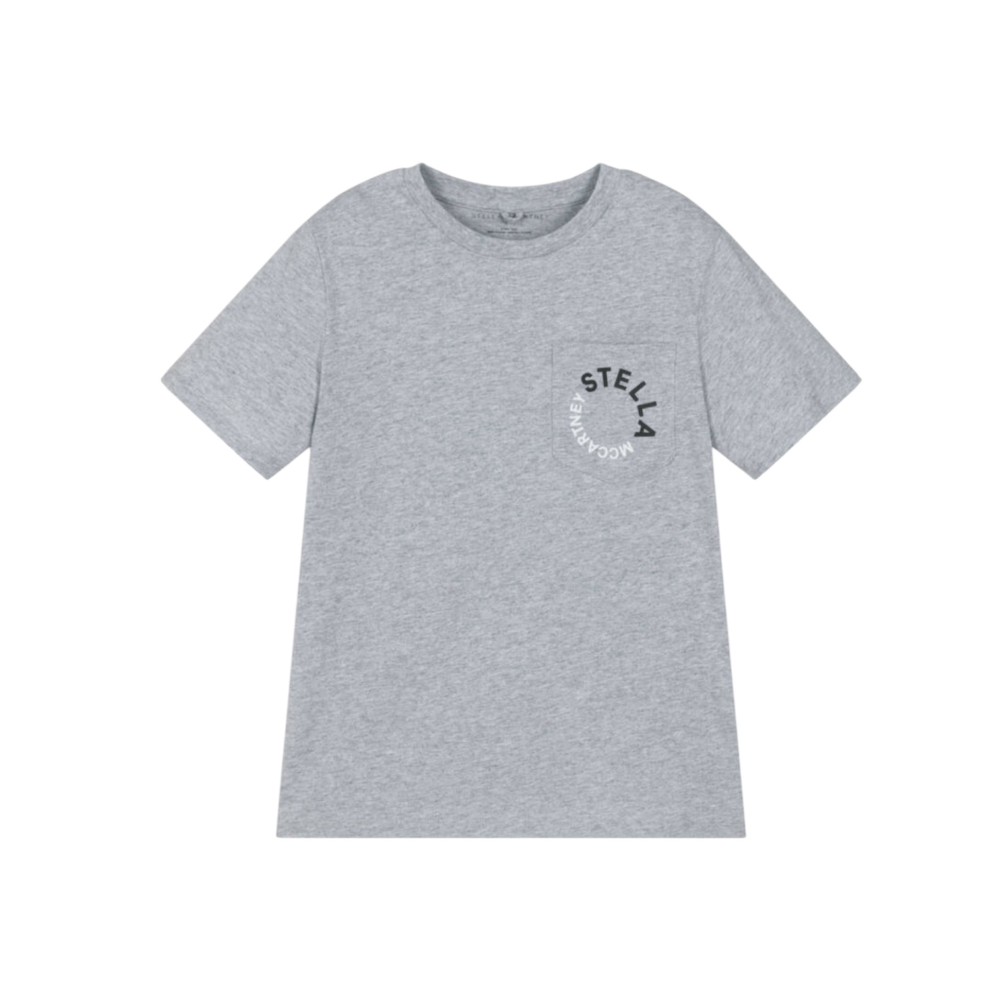 Logo Print T-shirt | Heather Grey