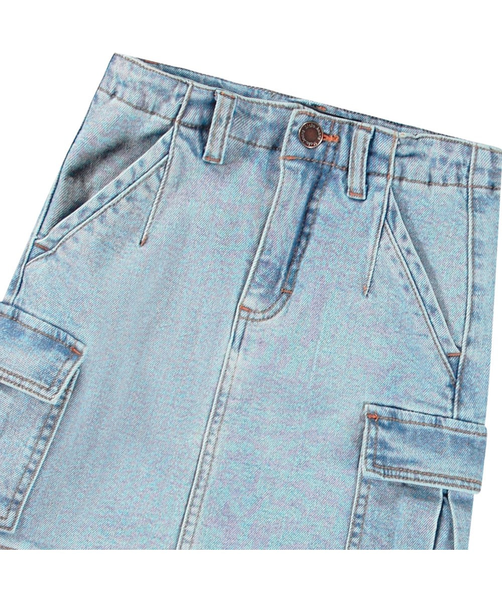 Belli Skirt | Distressed Washed