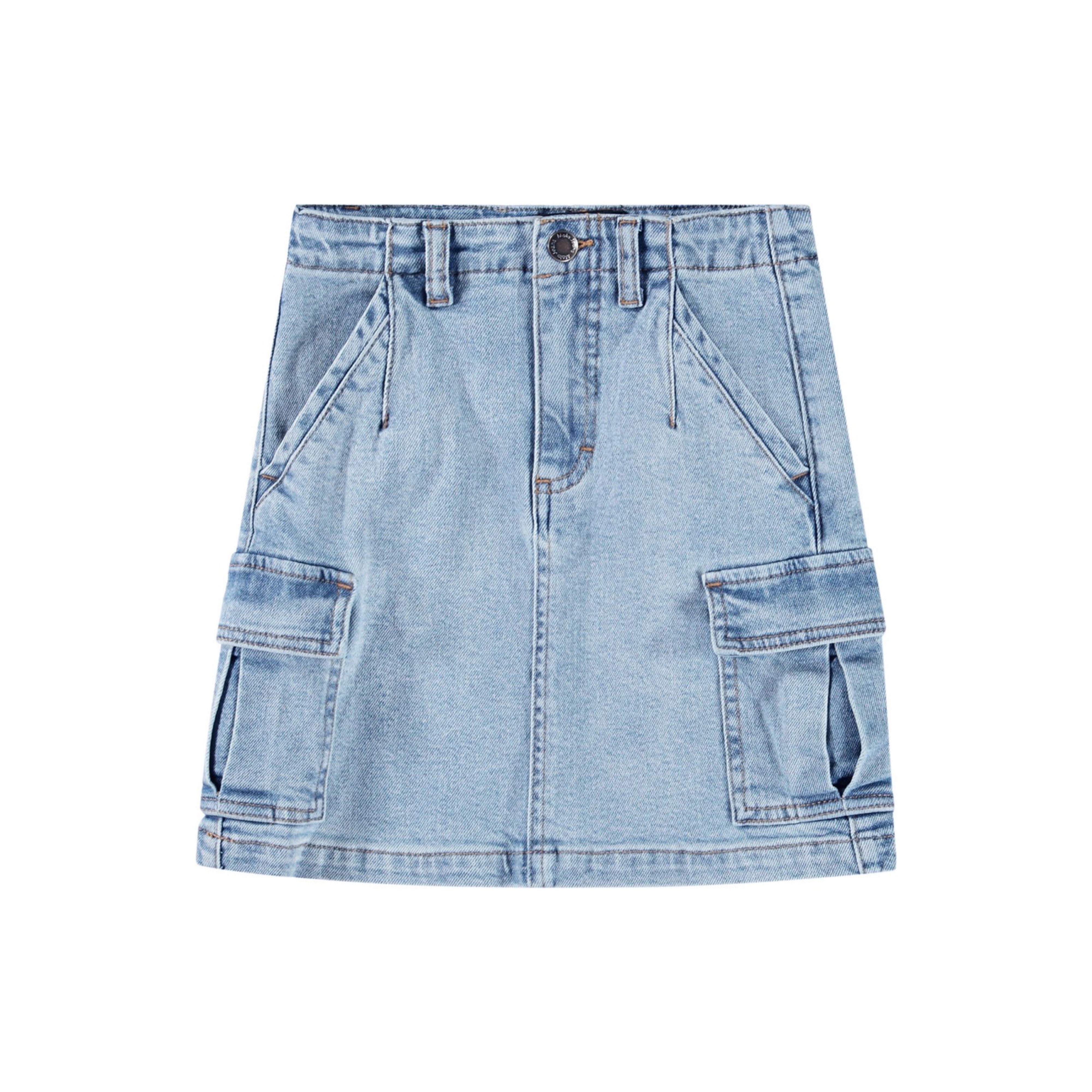Belli Skirt | Distressed Washed
