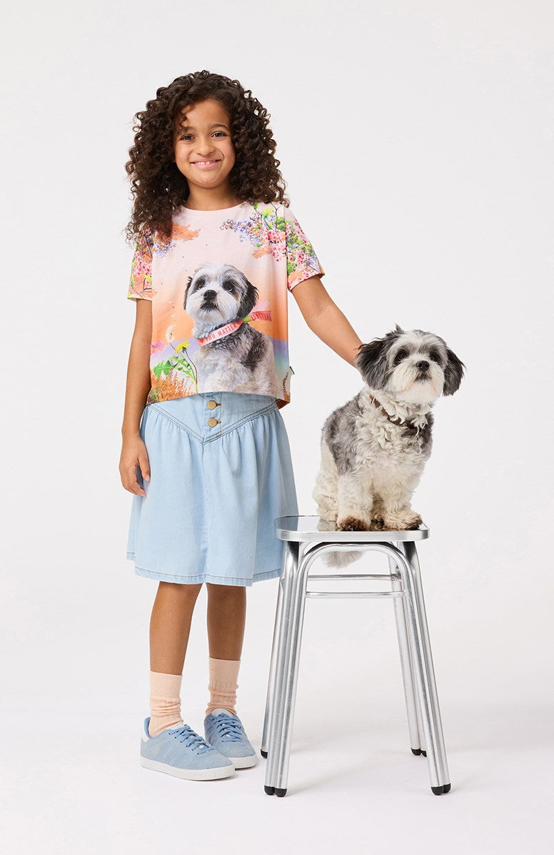 Betsy Skirt | Bleached Drapy