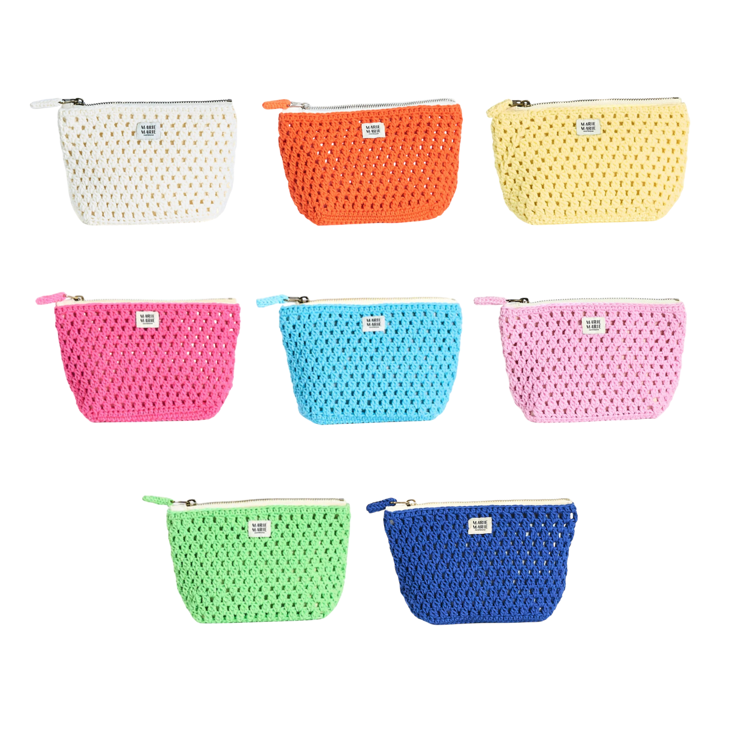 Solid Crochet Small Pouch