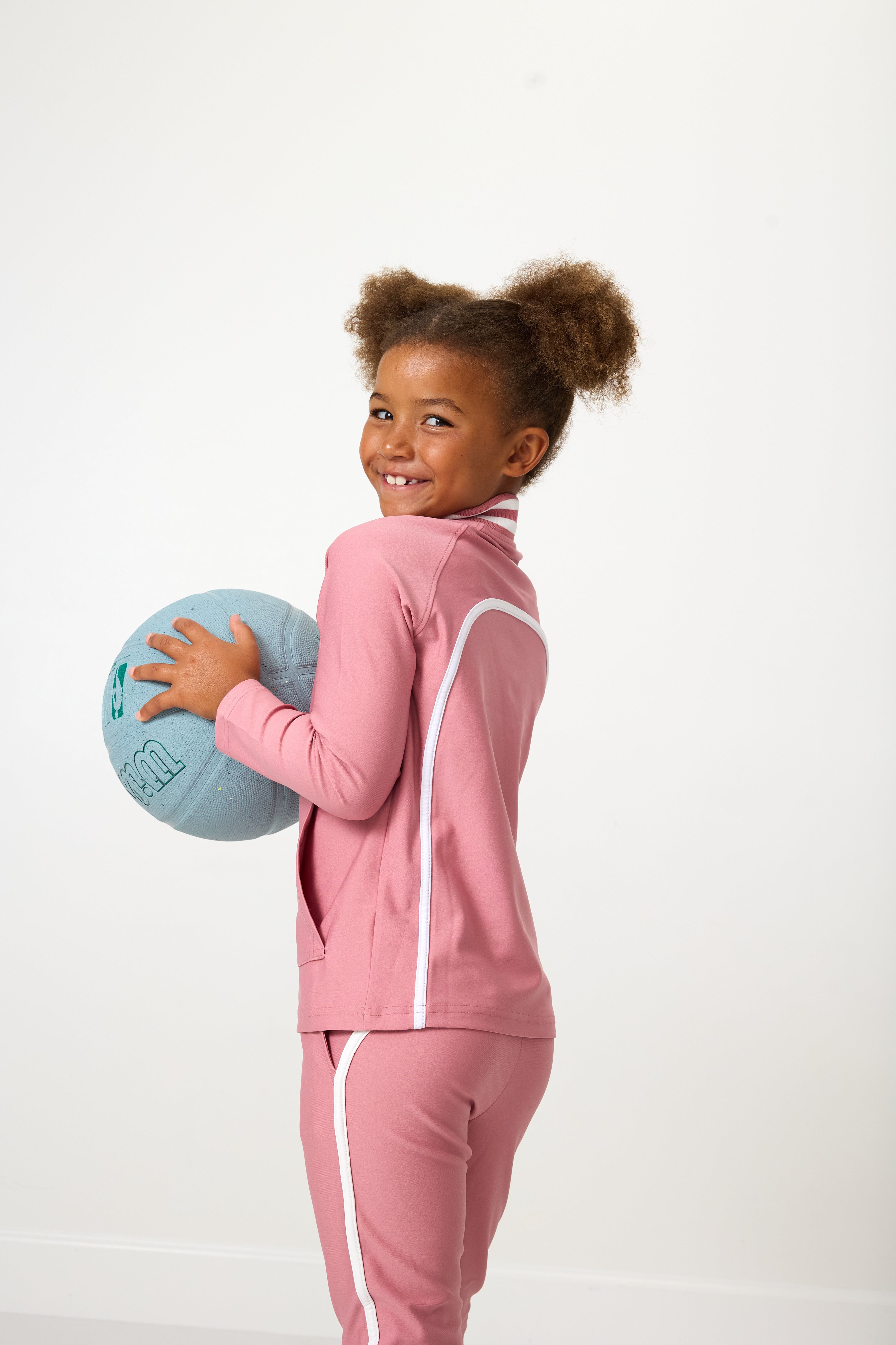 Retro Half-Zip | Dusty Pink