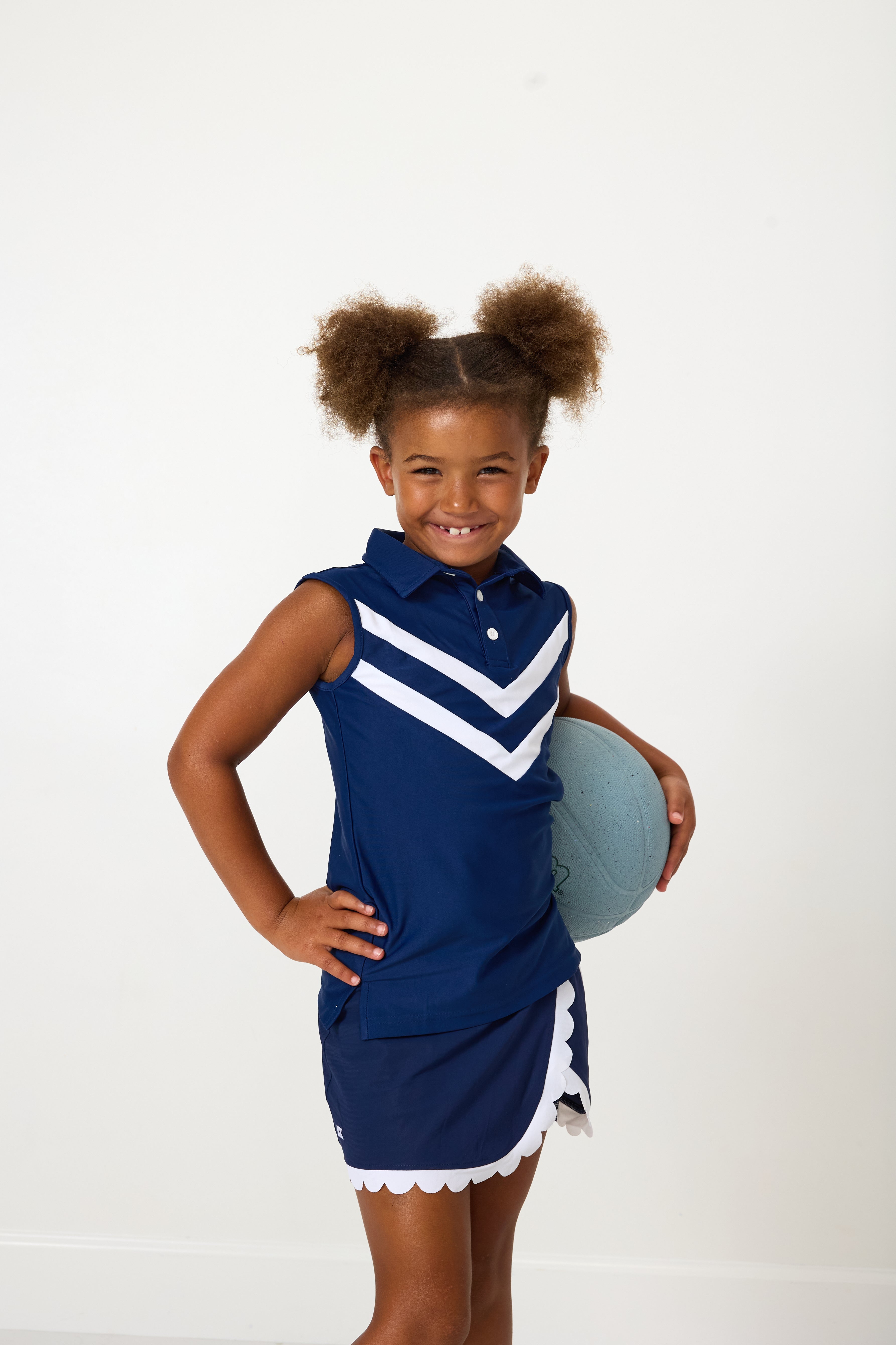 Cheer Top | Navy