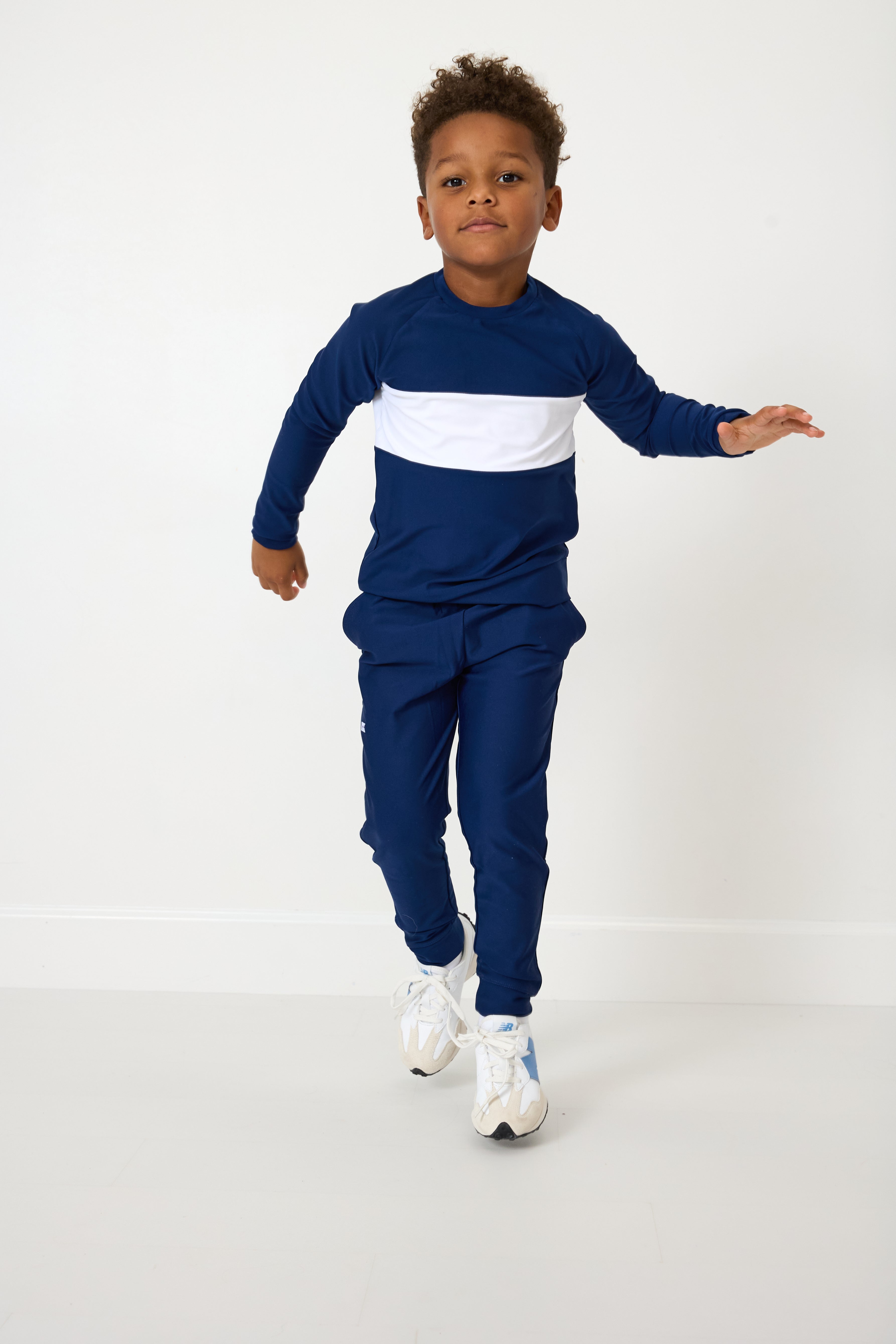 Pullover | Navy/White