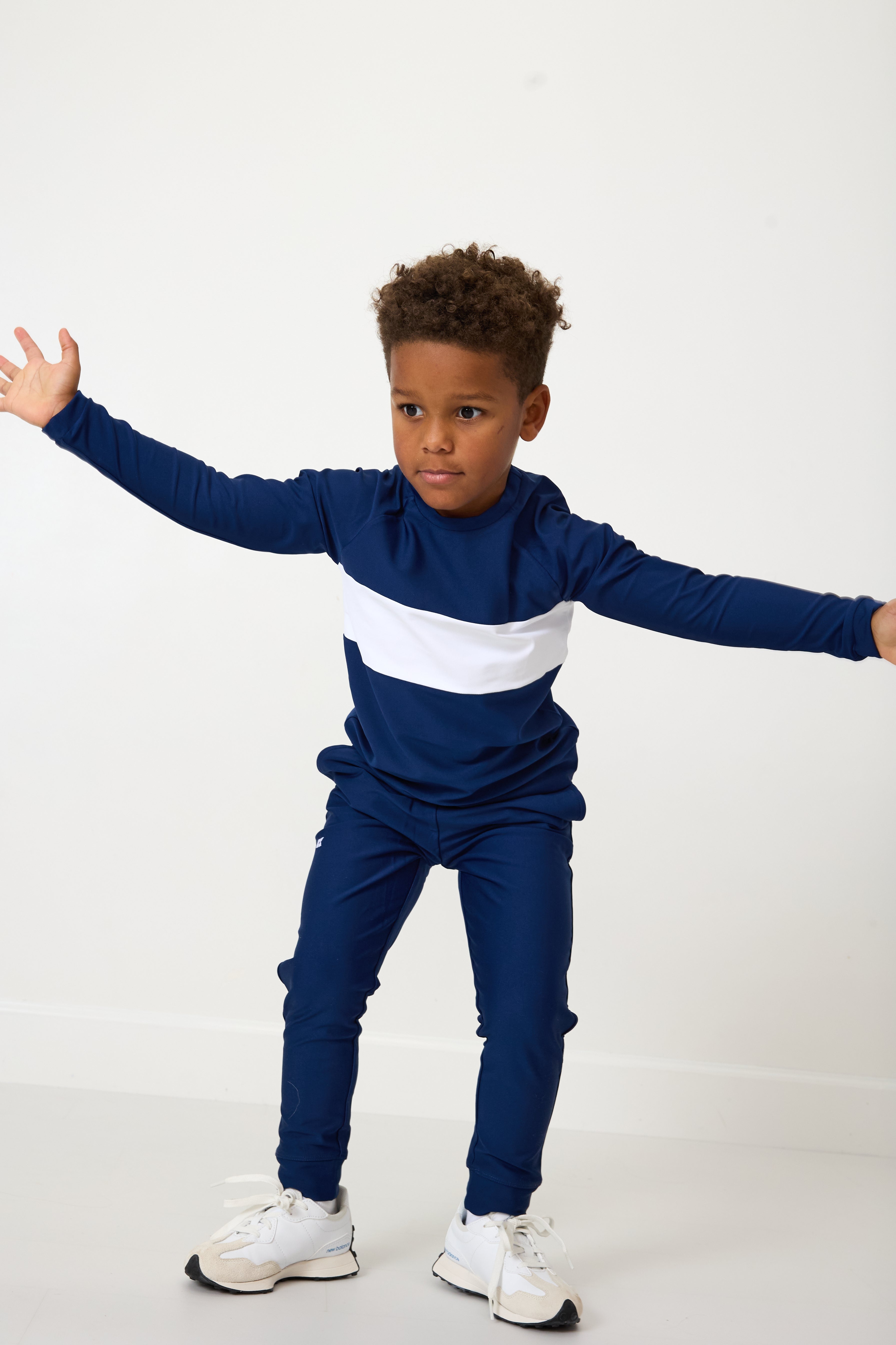 Pullover | Navy/White