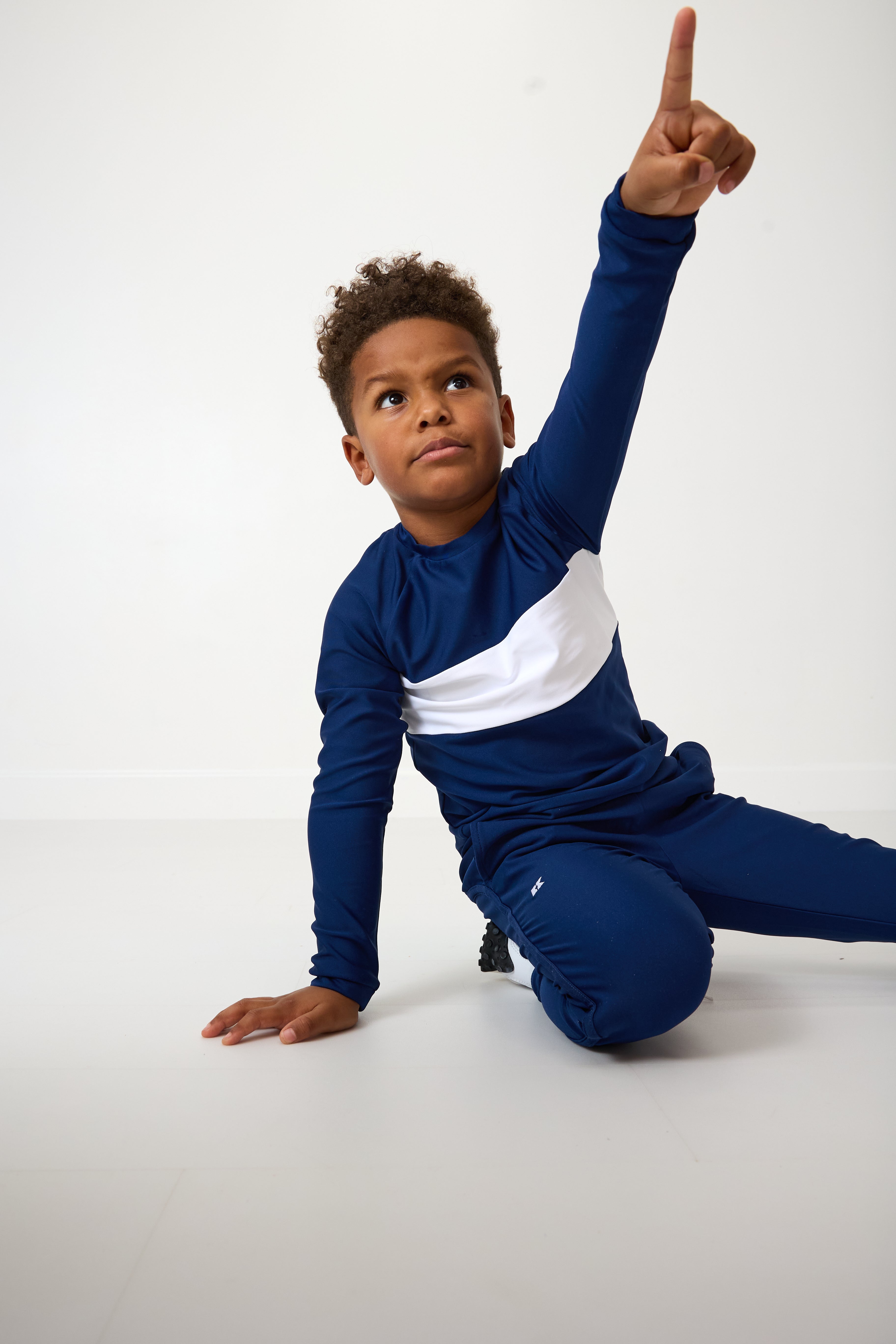 Pullover | Navy/White