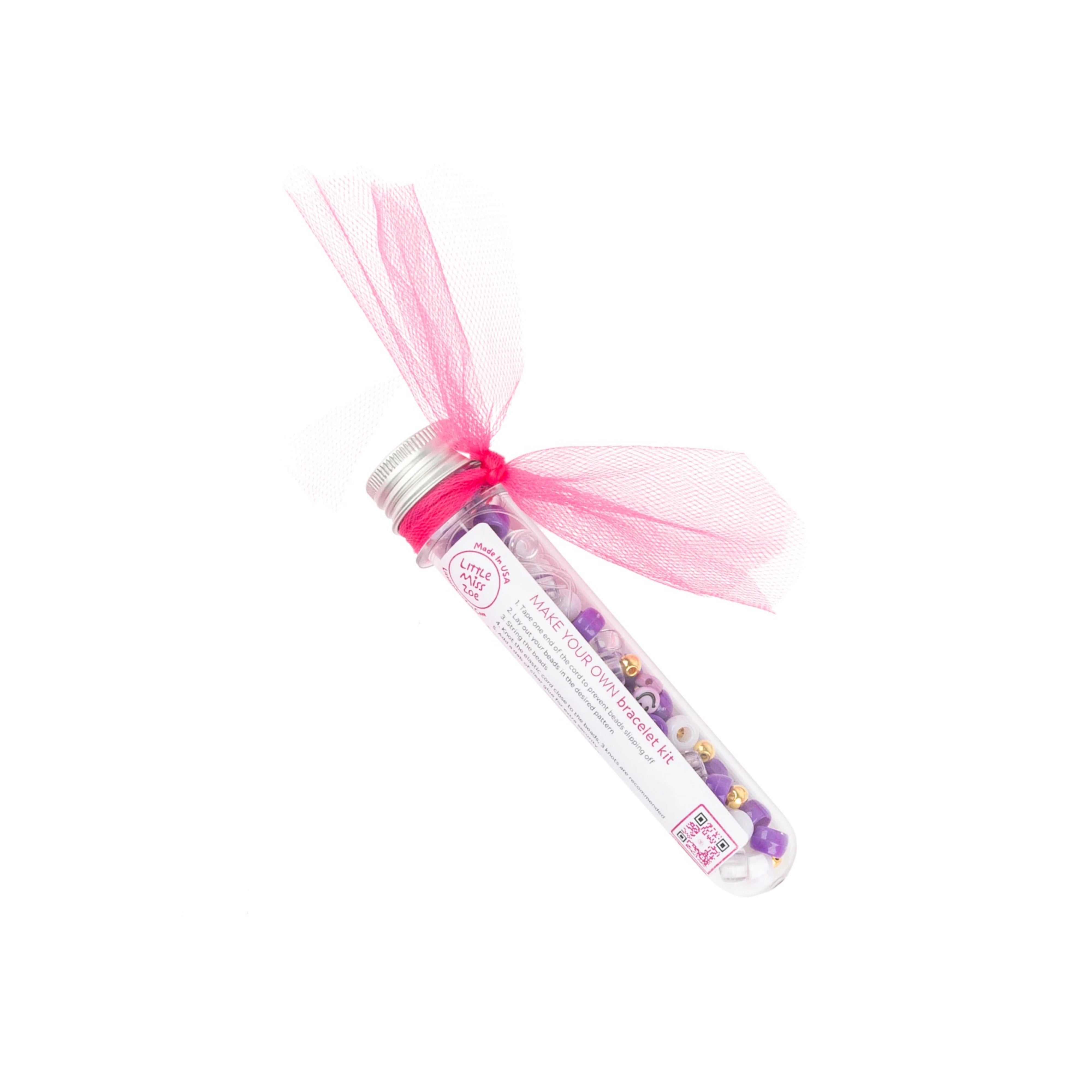 DIY Bead Bracelet Kit | Purple