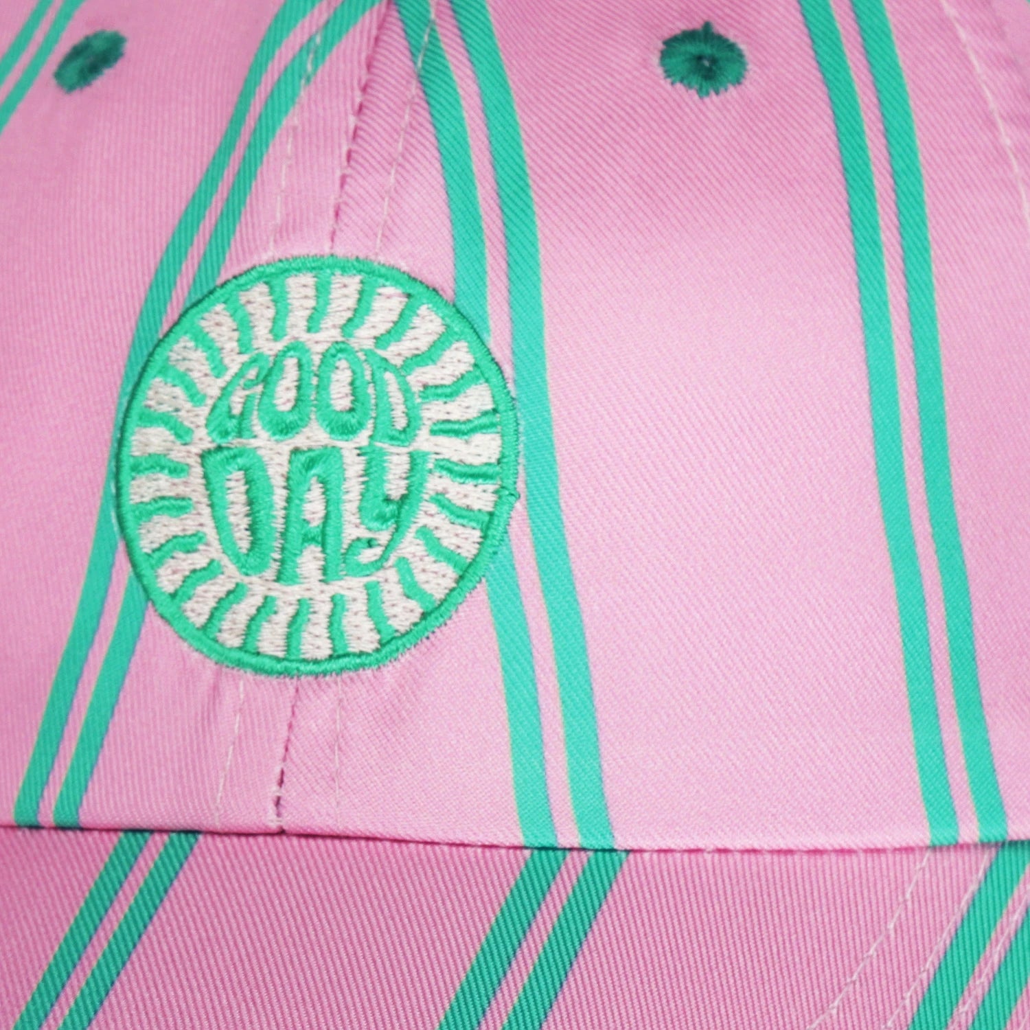 Striped Pet Cap | Light Pink