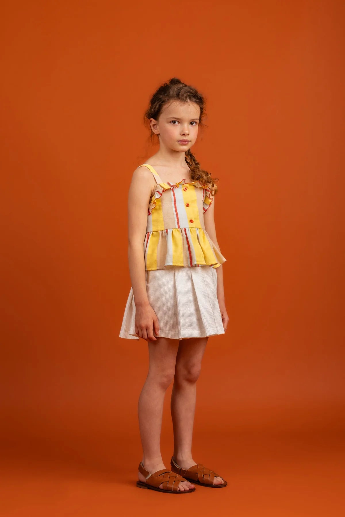 Noah Skort Cotton | White
